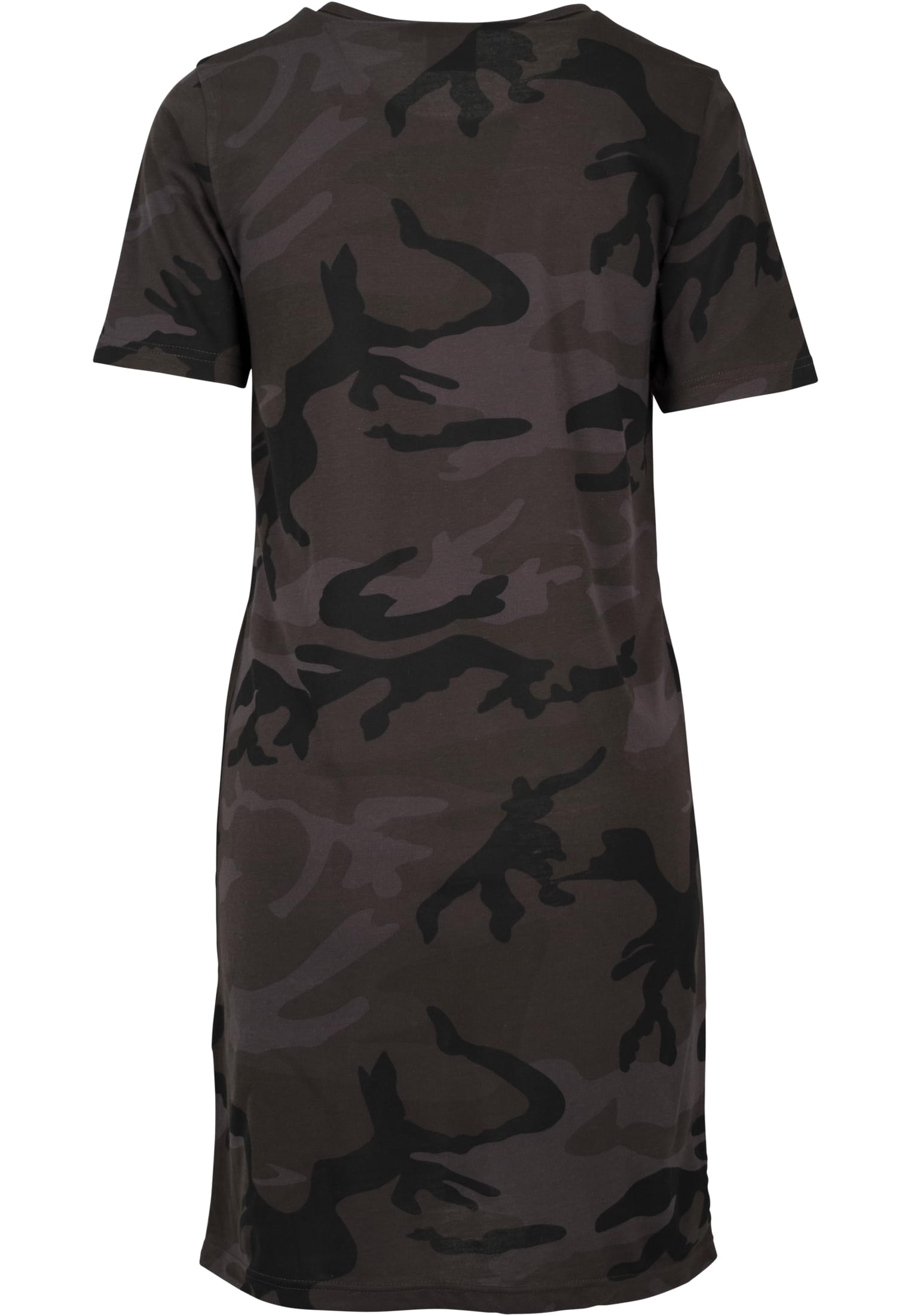 Ladies Camo Tee Dress | dark camo