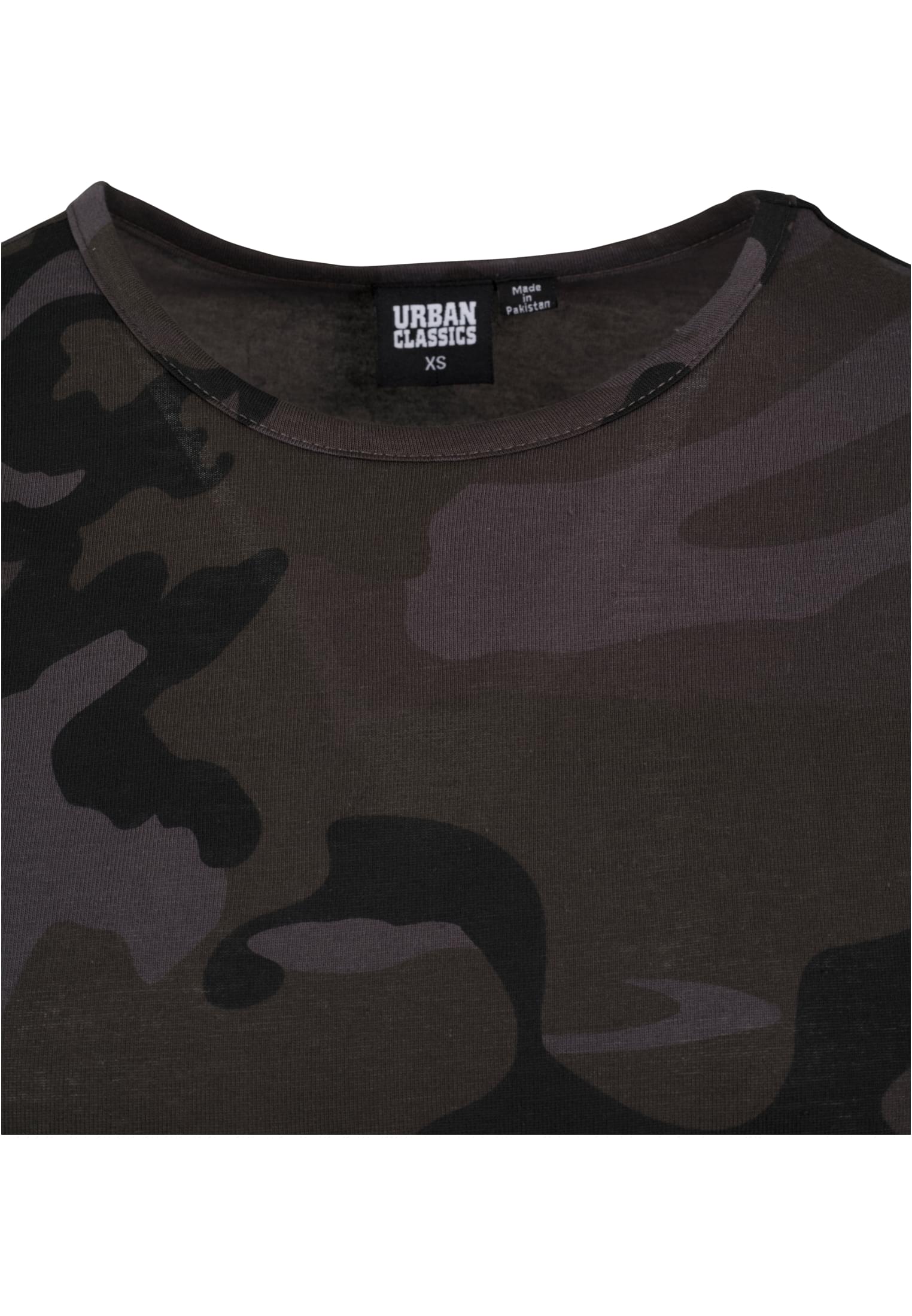 Ladies Camo Tee Dress | dark camo