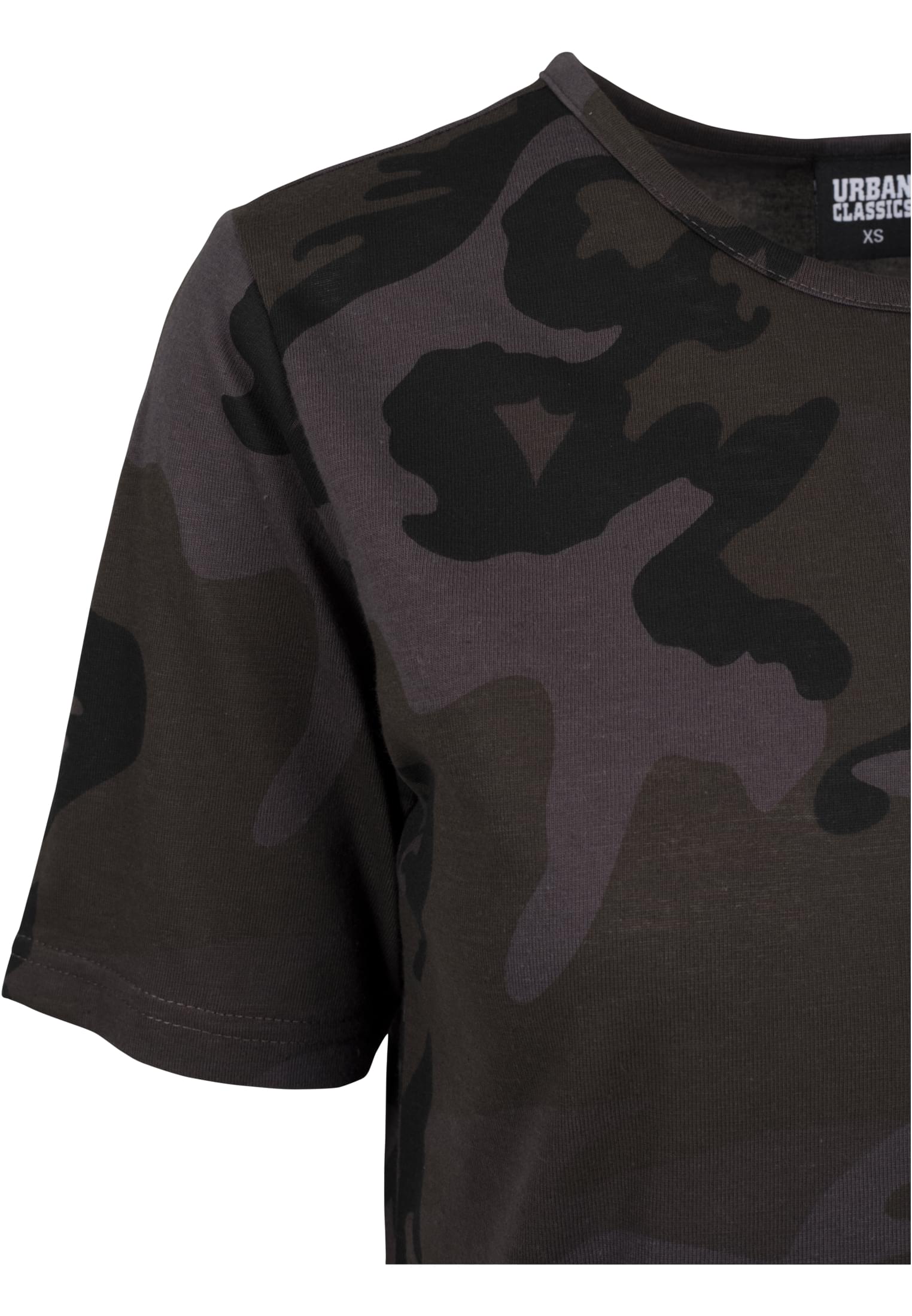 Ladies Camo Tee Dress | dark camo