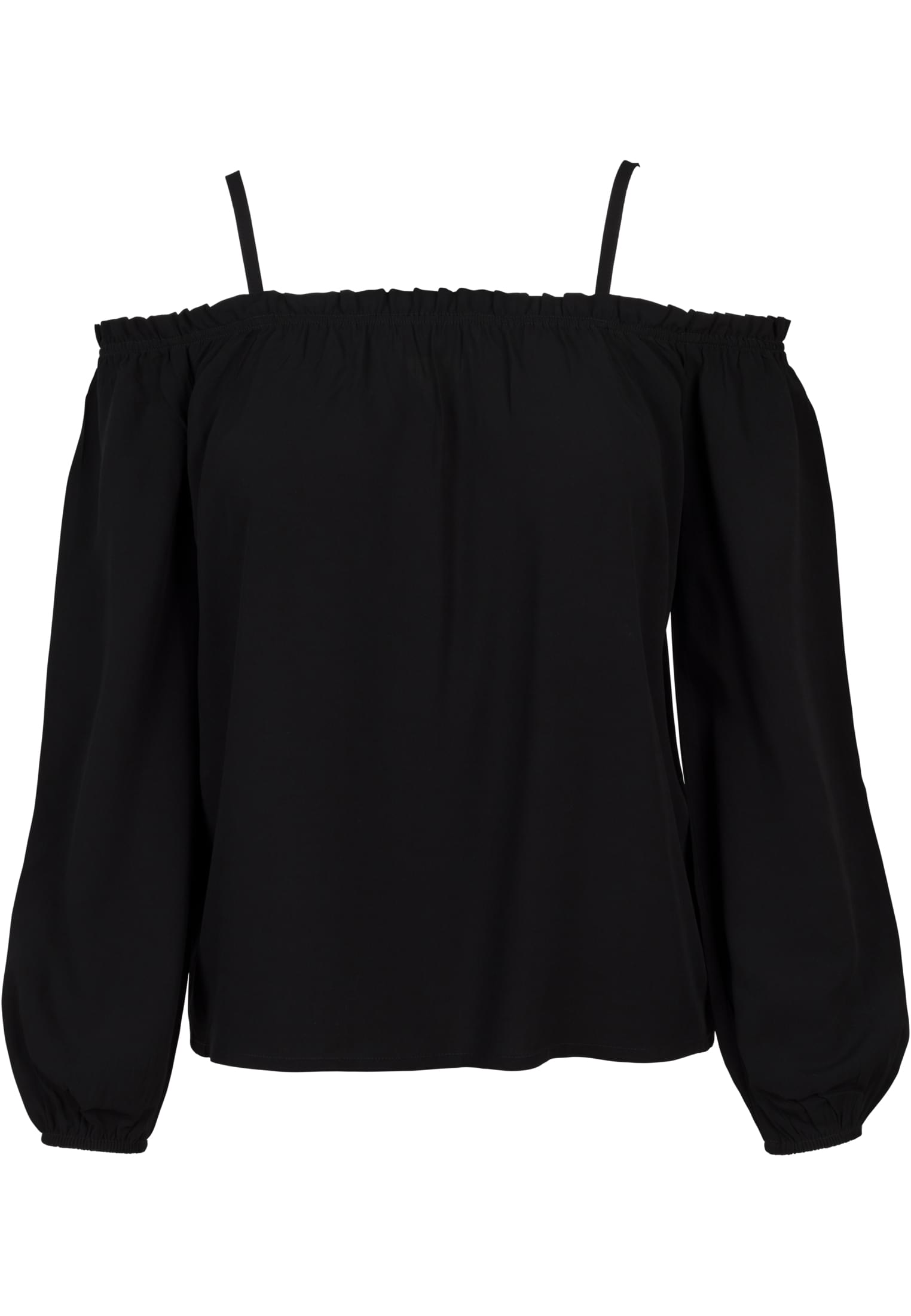 Ladies Cold Shoulder Longsleeve | black