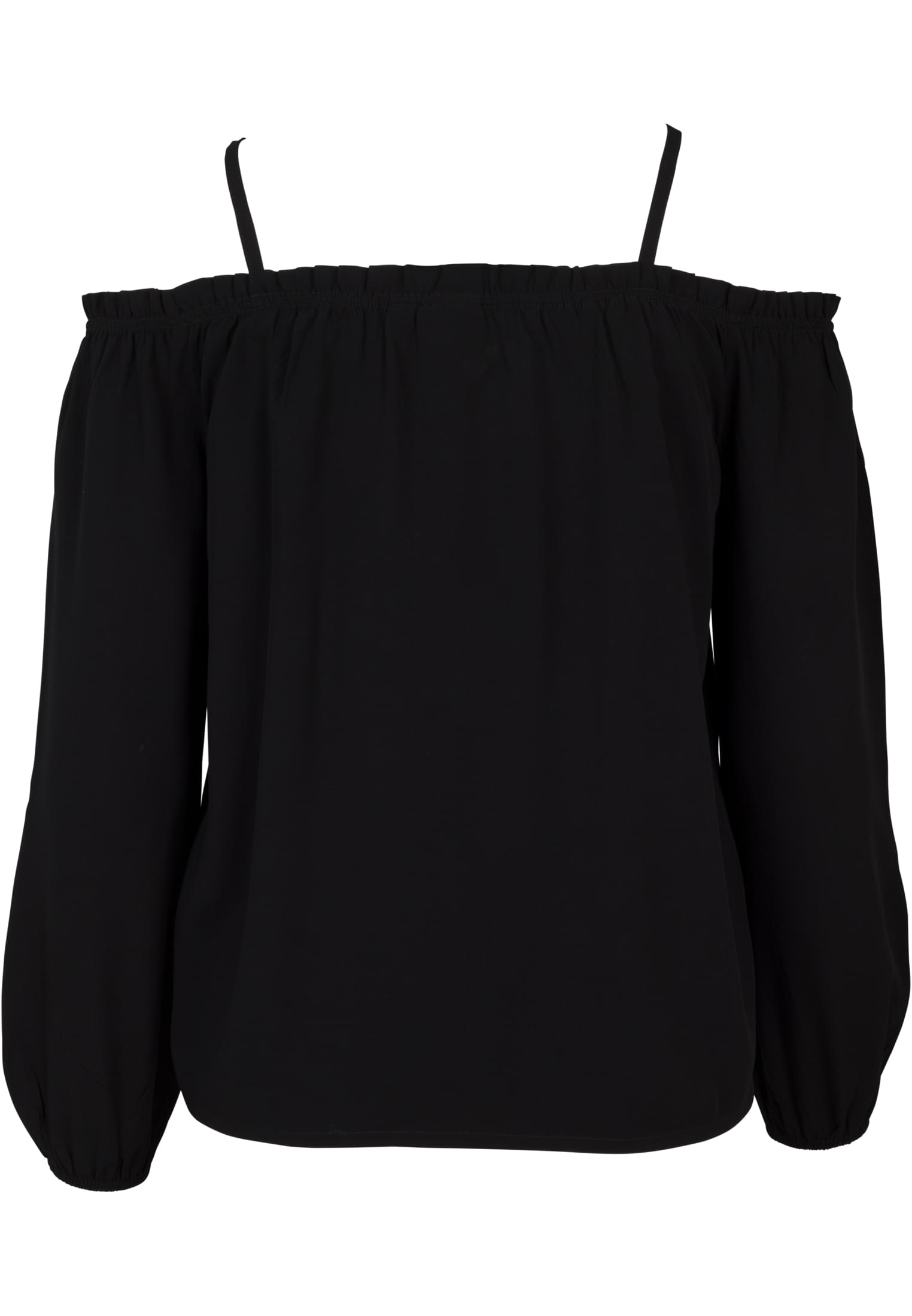 Ladies Cold Shoulder Longsleeve | black