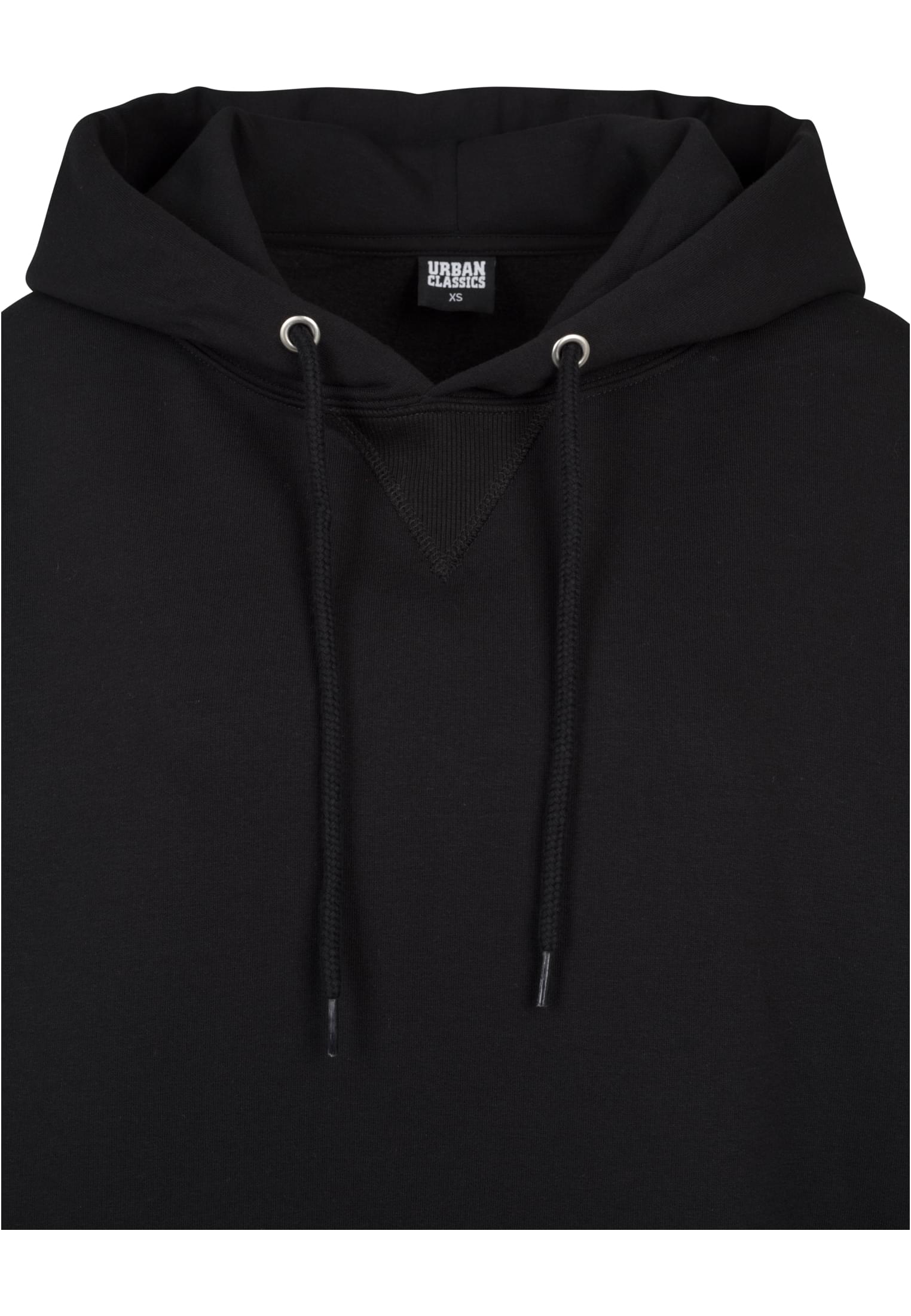 Ladies Long Oversize Hoody | black