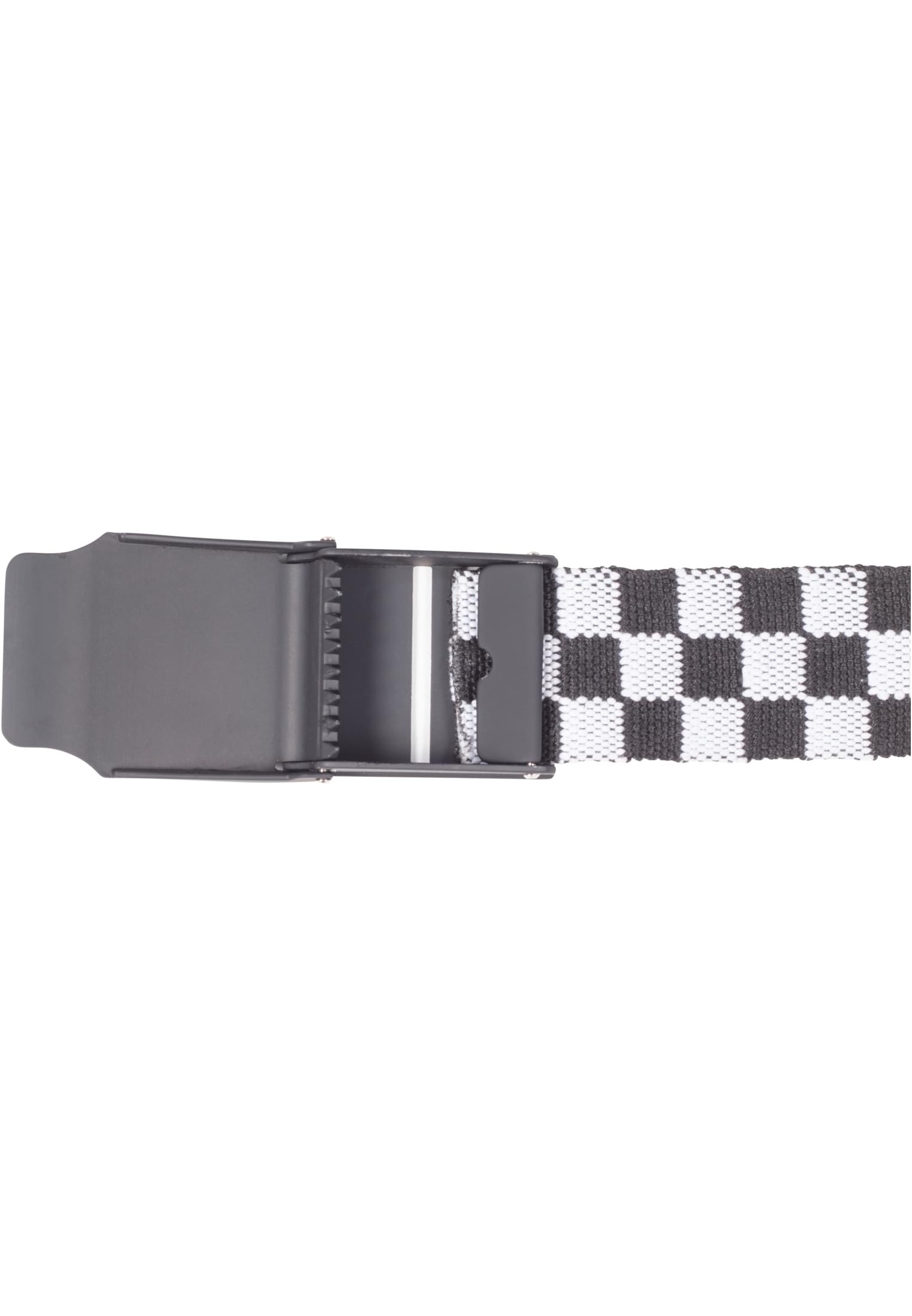 UC Canvas Belt Checkerboard 150cm | black/white