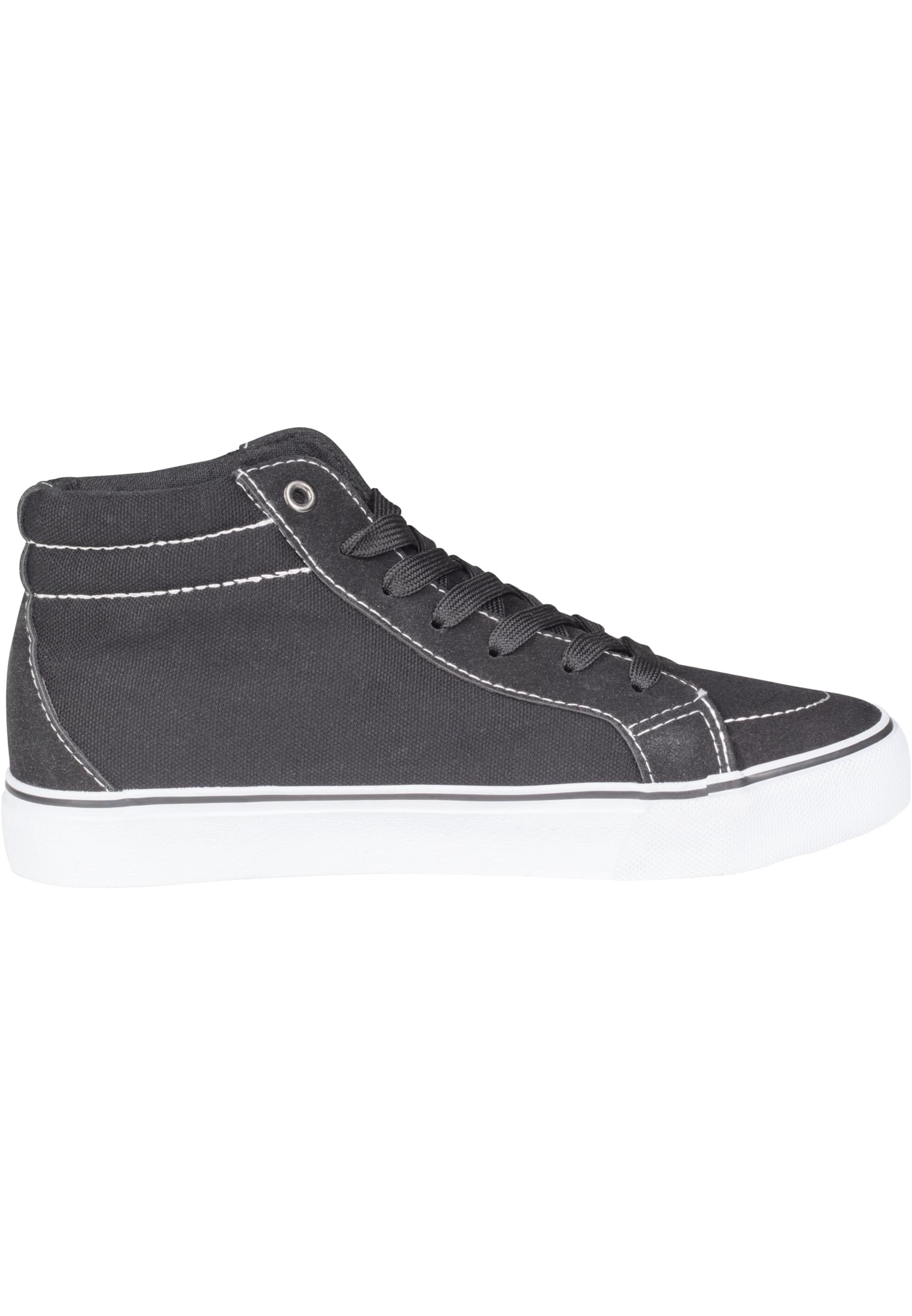 High Canvas Sneaker | blk/wht