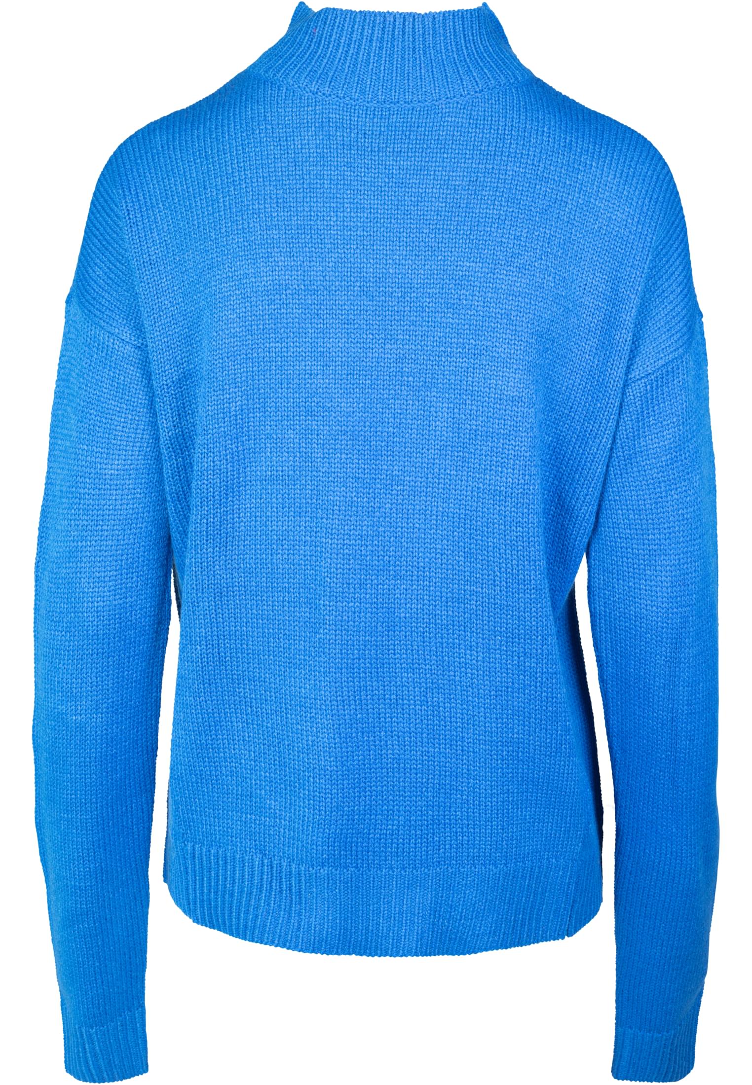 Ladies Oversize Turtleneck Sweater | brightblue