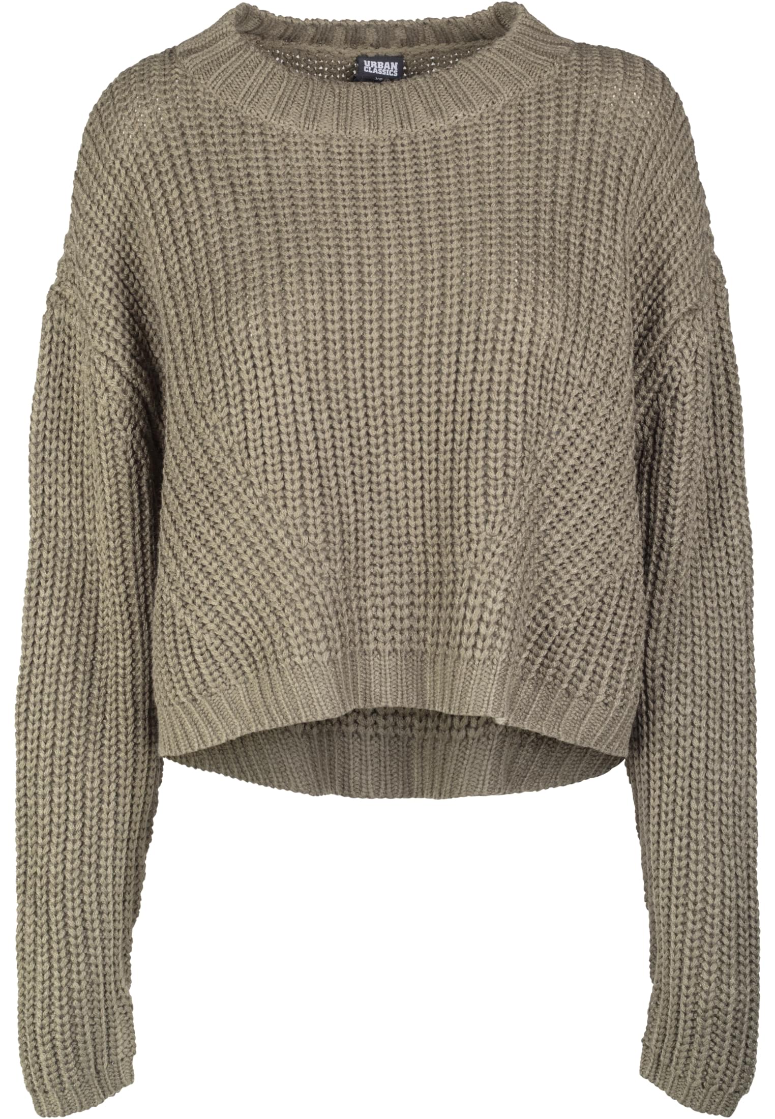 Ladies Wide Oversize Sweater | olive