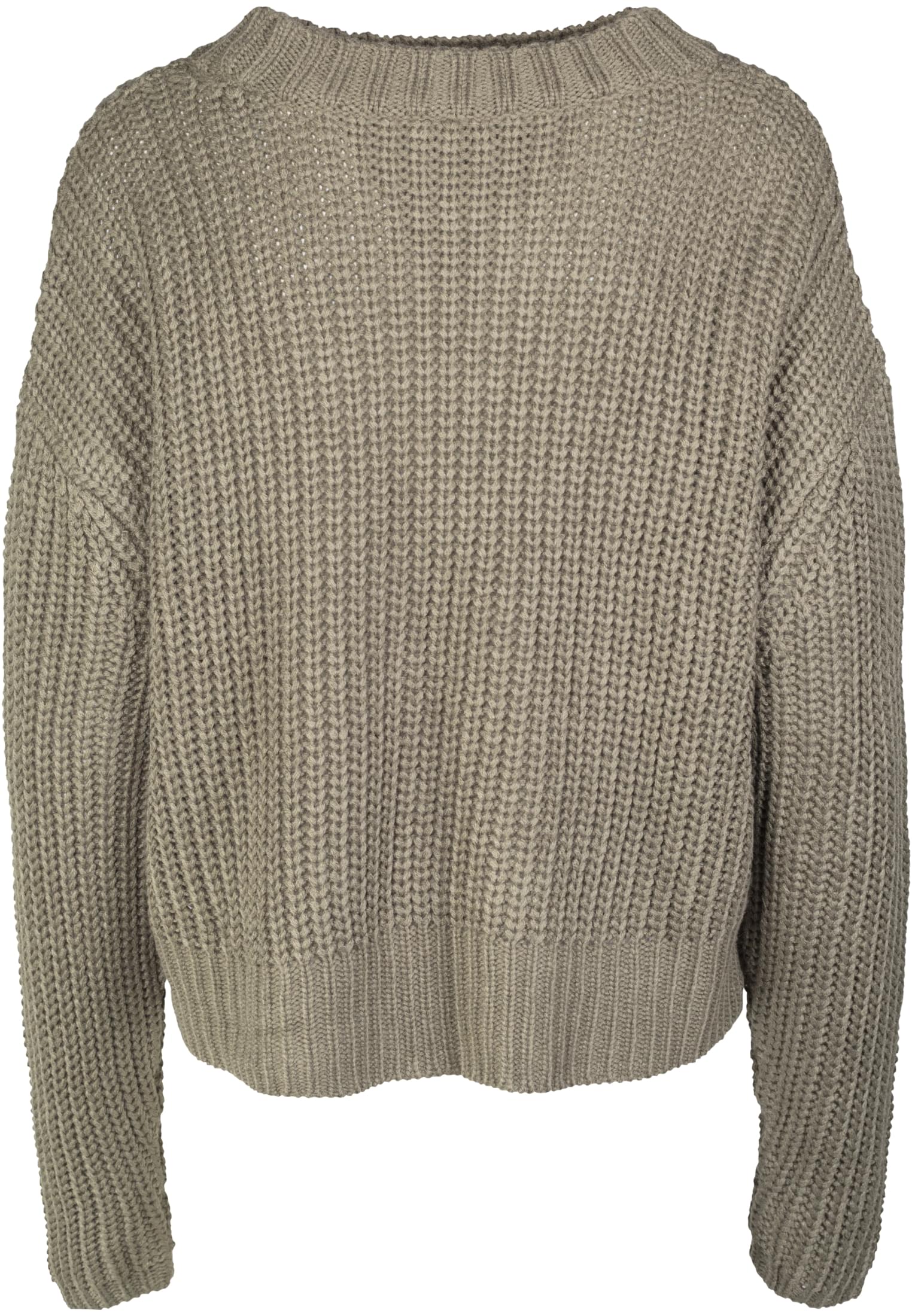 Ladies Wide Oversize Sweater | olive