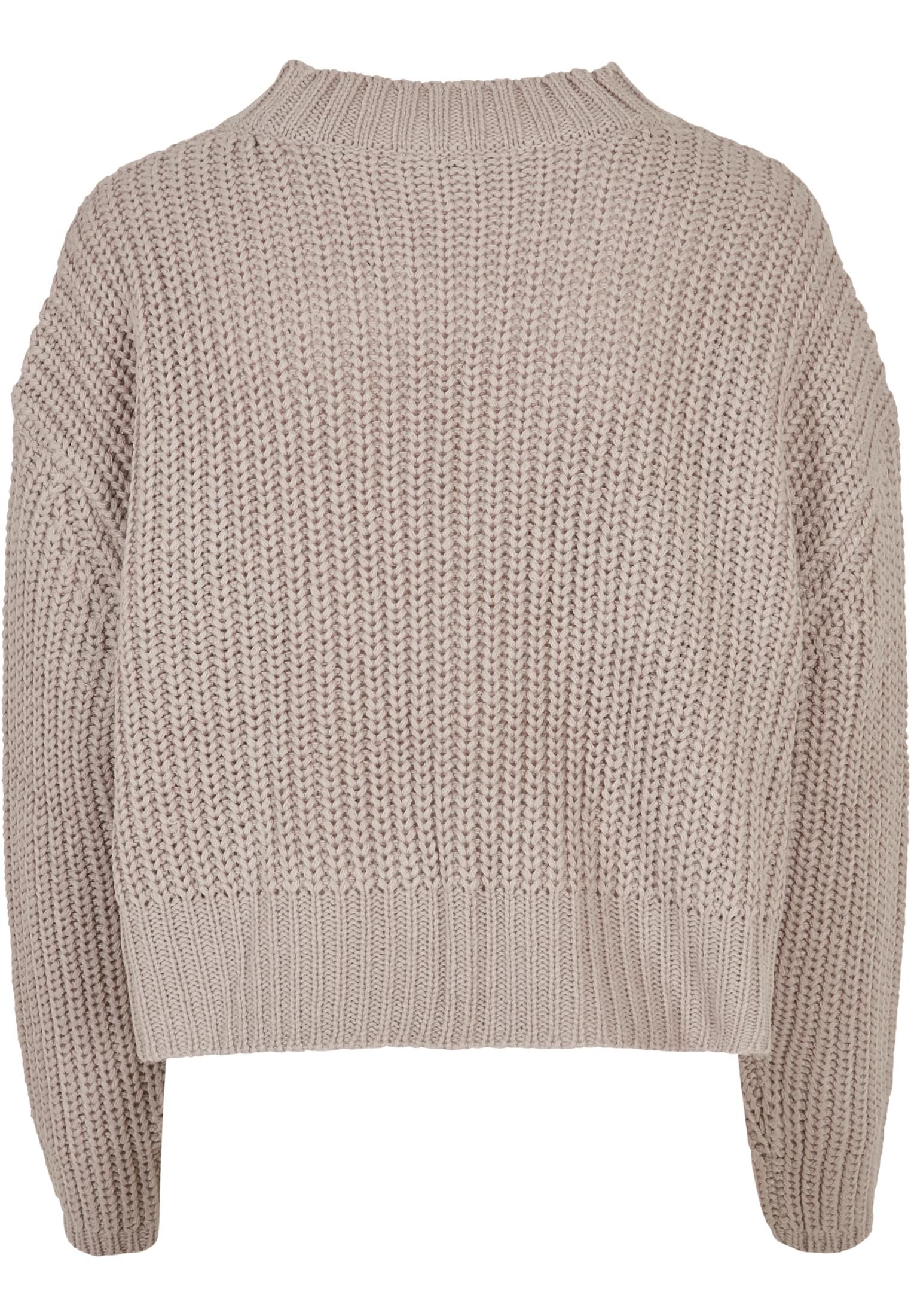 Ladies Wide Oversize Sweater | warmgrey