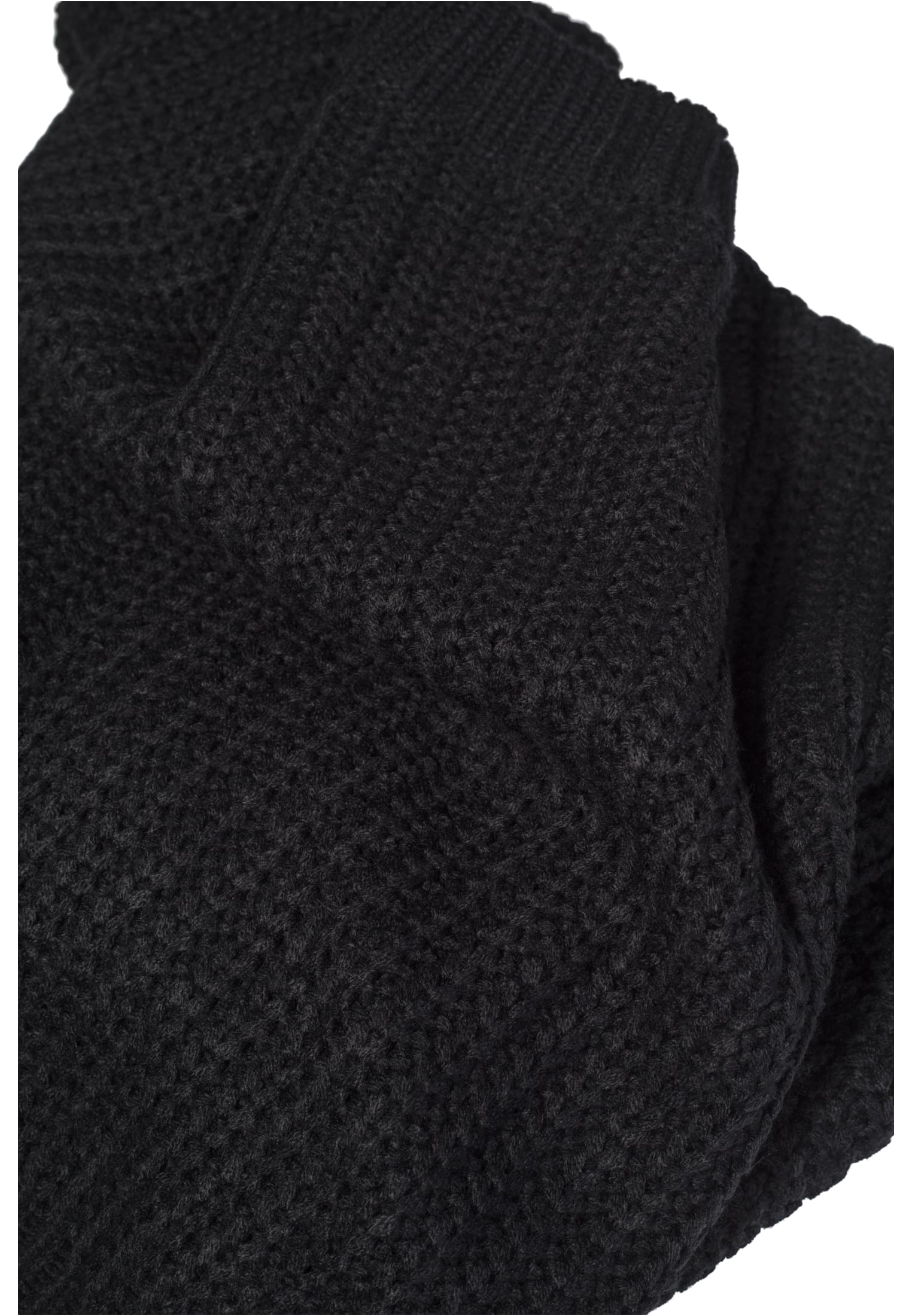 Ladies Wide Oversize Sweater | black