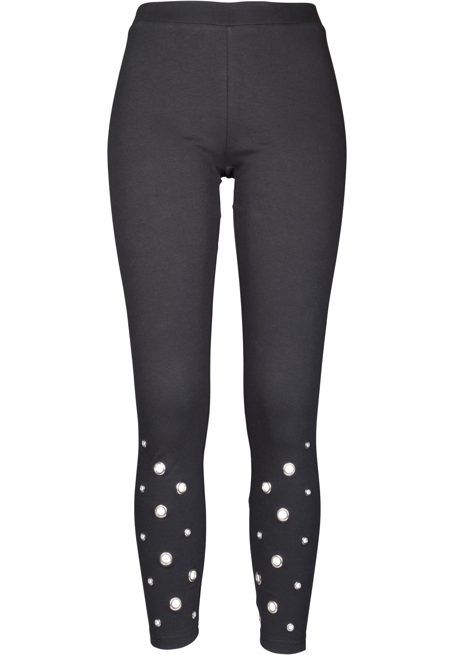 Ladies Eyelet Leggings | black