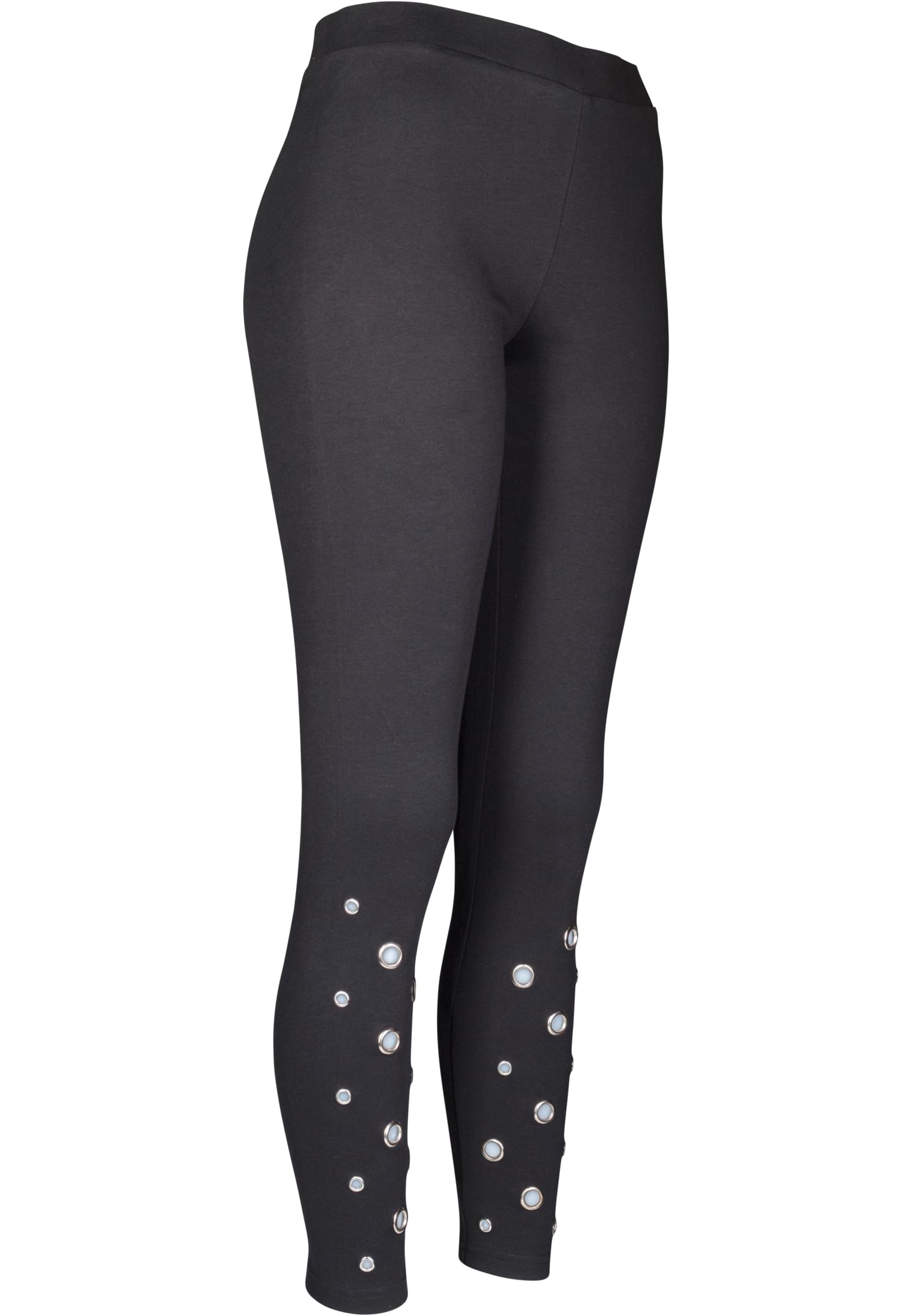 Ladies Eyelet Leggings | black