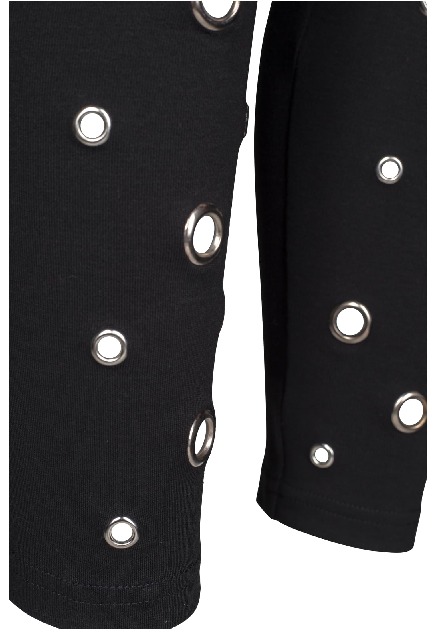 Ladies Eyelet Leggings | black