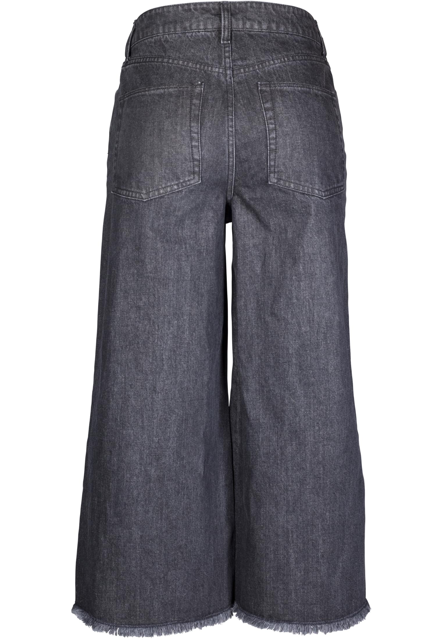 Ladies Denim Culotte | black washed