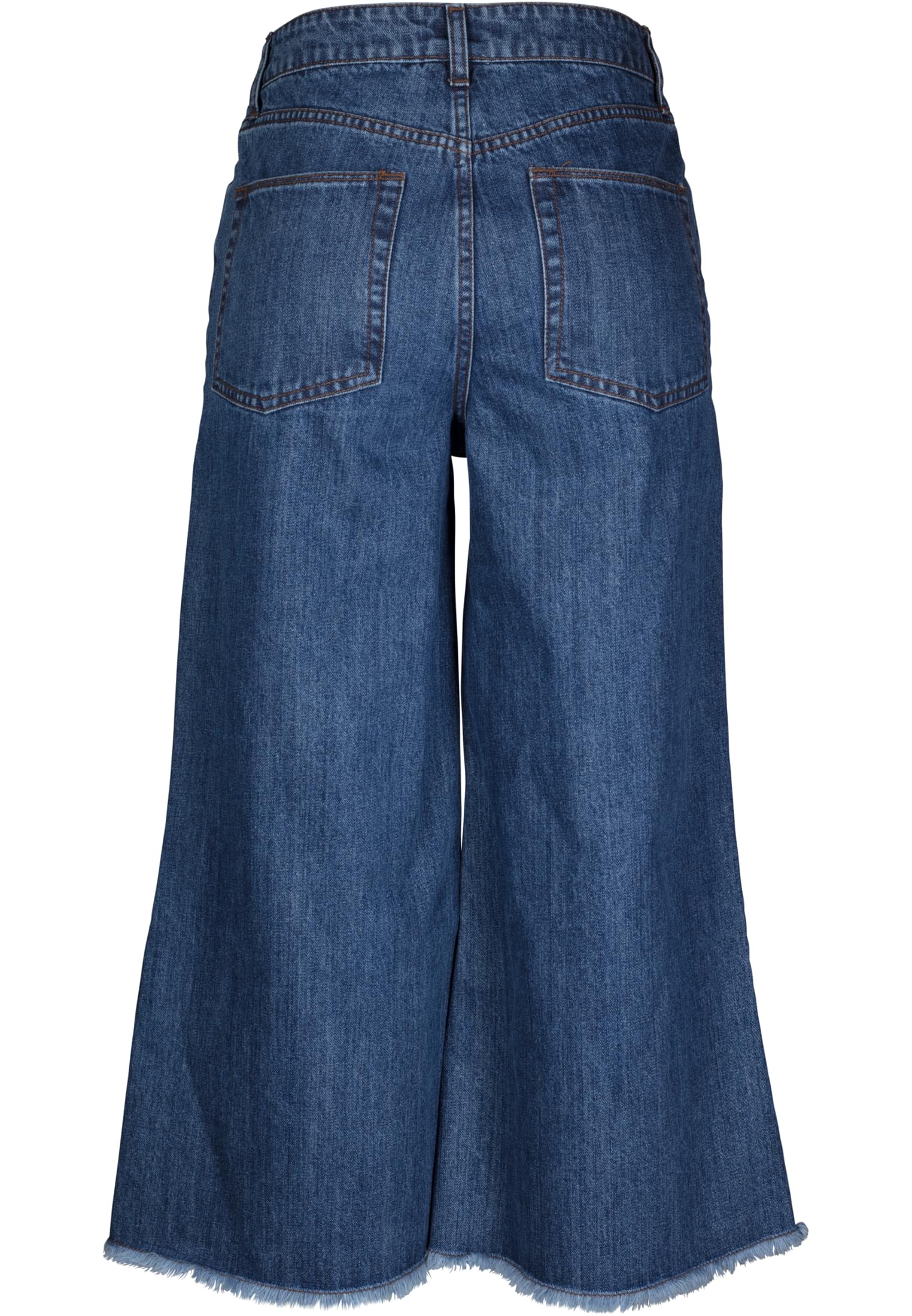 Ladies Denim Culotte | ocean blue