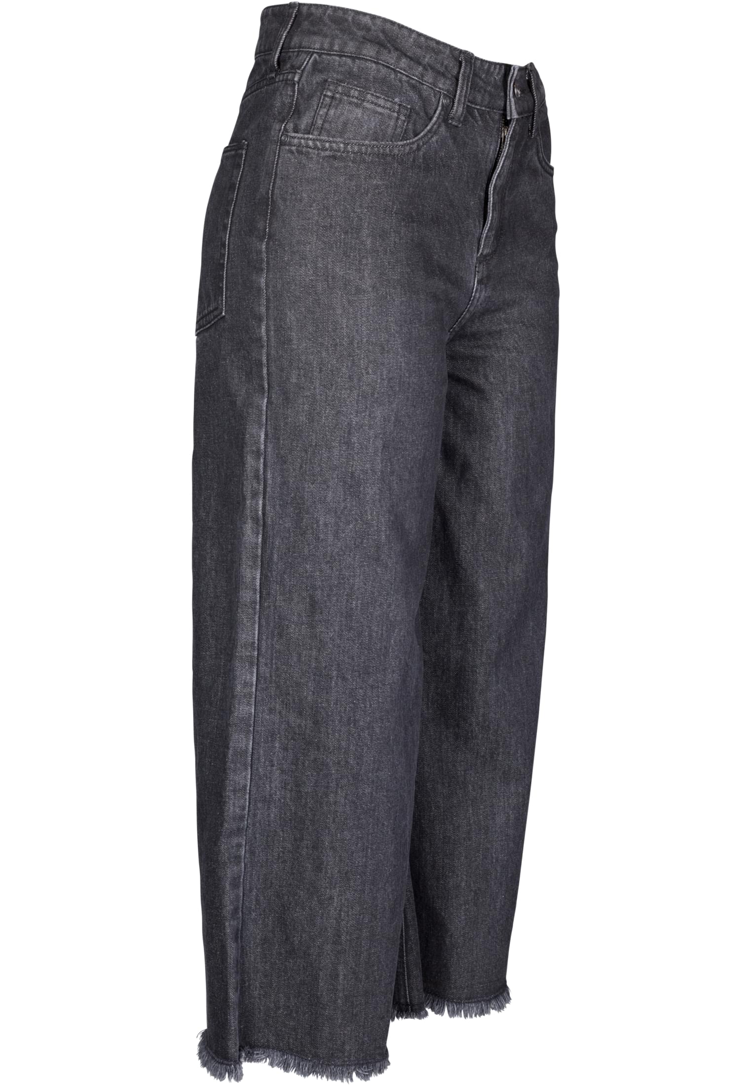 Ladies Denim Culotte | black washed