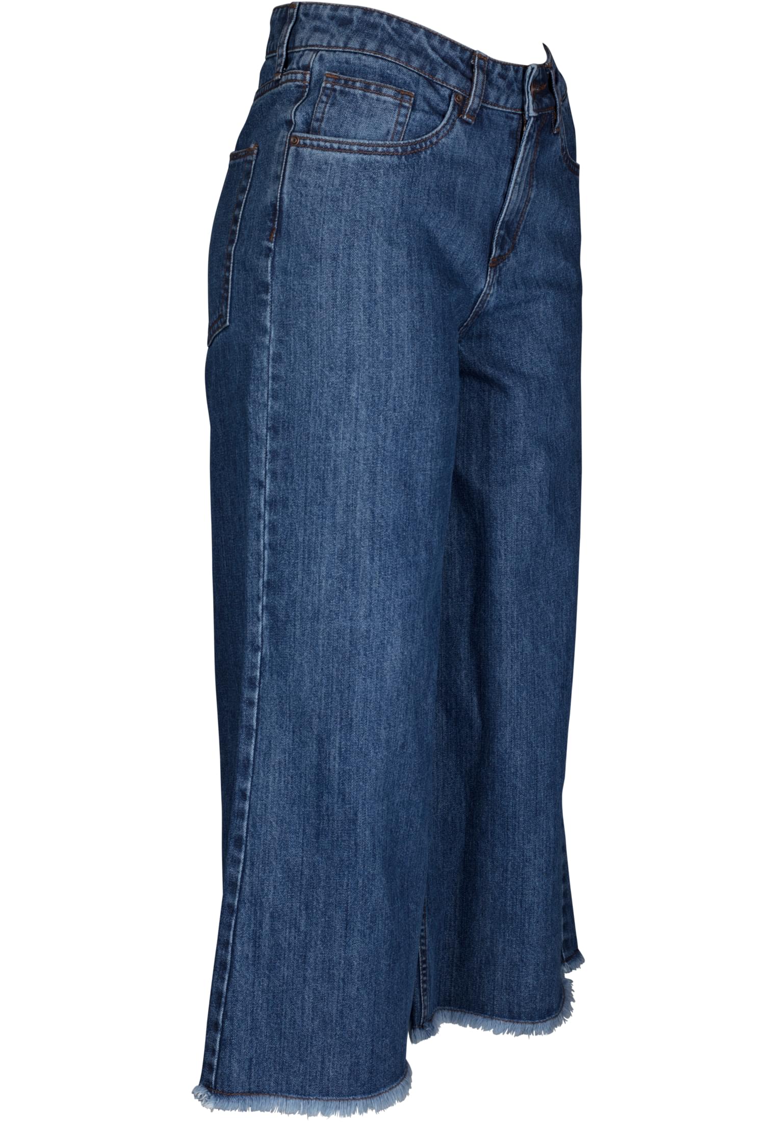 Ladies Denim Culotte | ocean blue