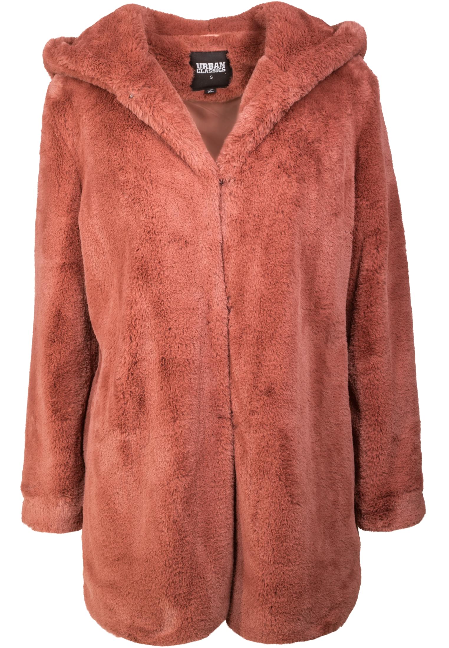 Ladies Hooded Teddy Coat | darkrose