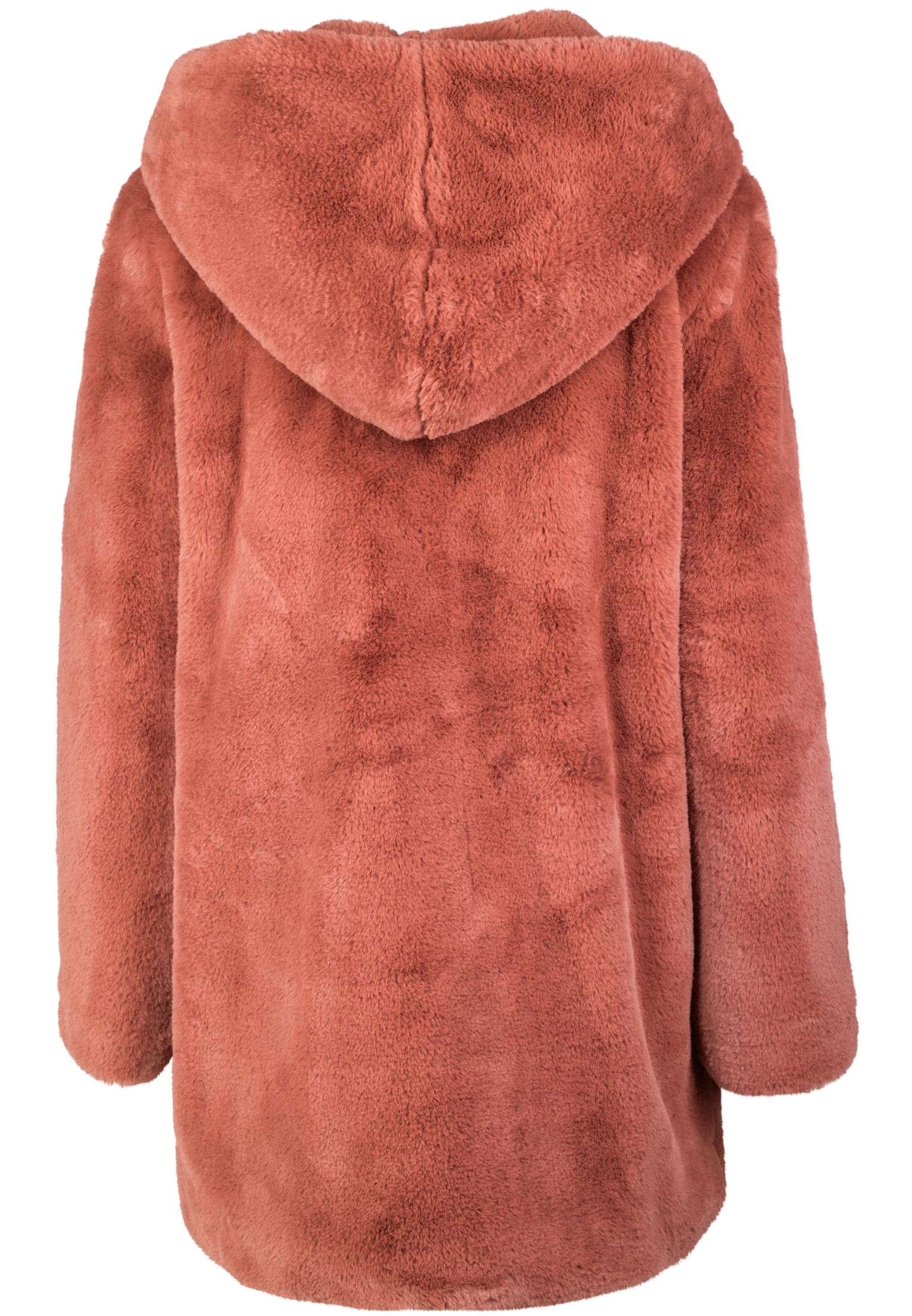 Ladies Hooded Teddy Coat | darkrose