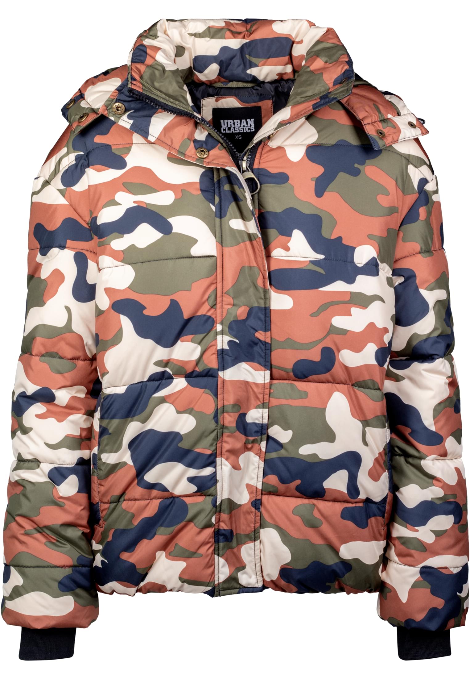 Ladies Boyfriend Camo Puffer Jacket | rustycamo