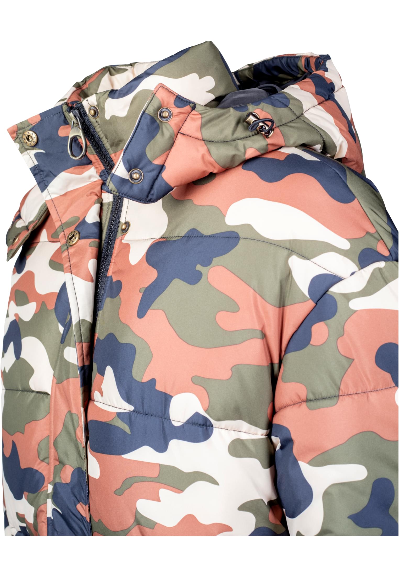 Ladies Boyfriend Camo Puffer Jacket | rustycamo