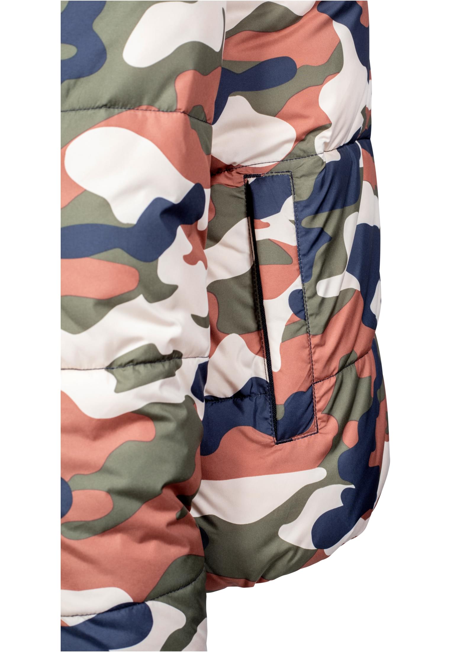 Ladies Boyfriend Camo Puffer Jacket | rustycamo