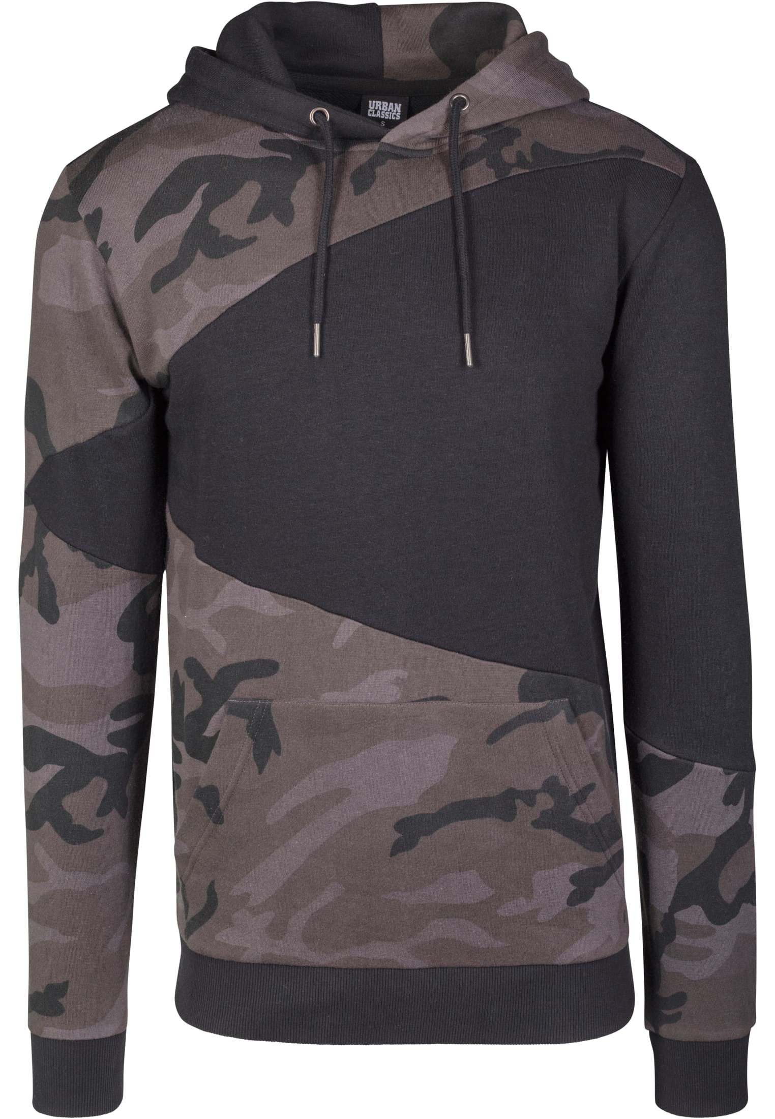 Camo Zig Zag Hoody | blk/darkcamo