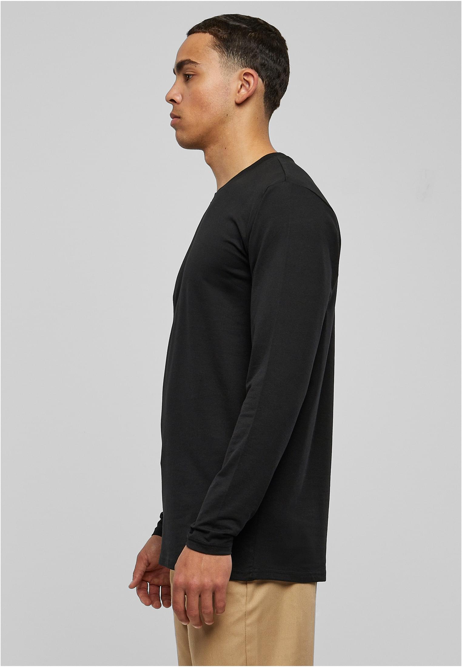 Stretch Terry Longsleeve | black