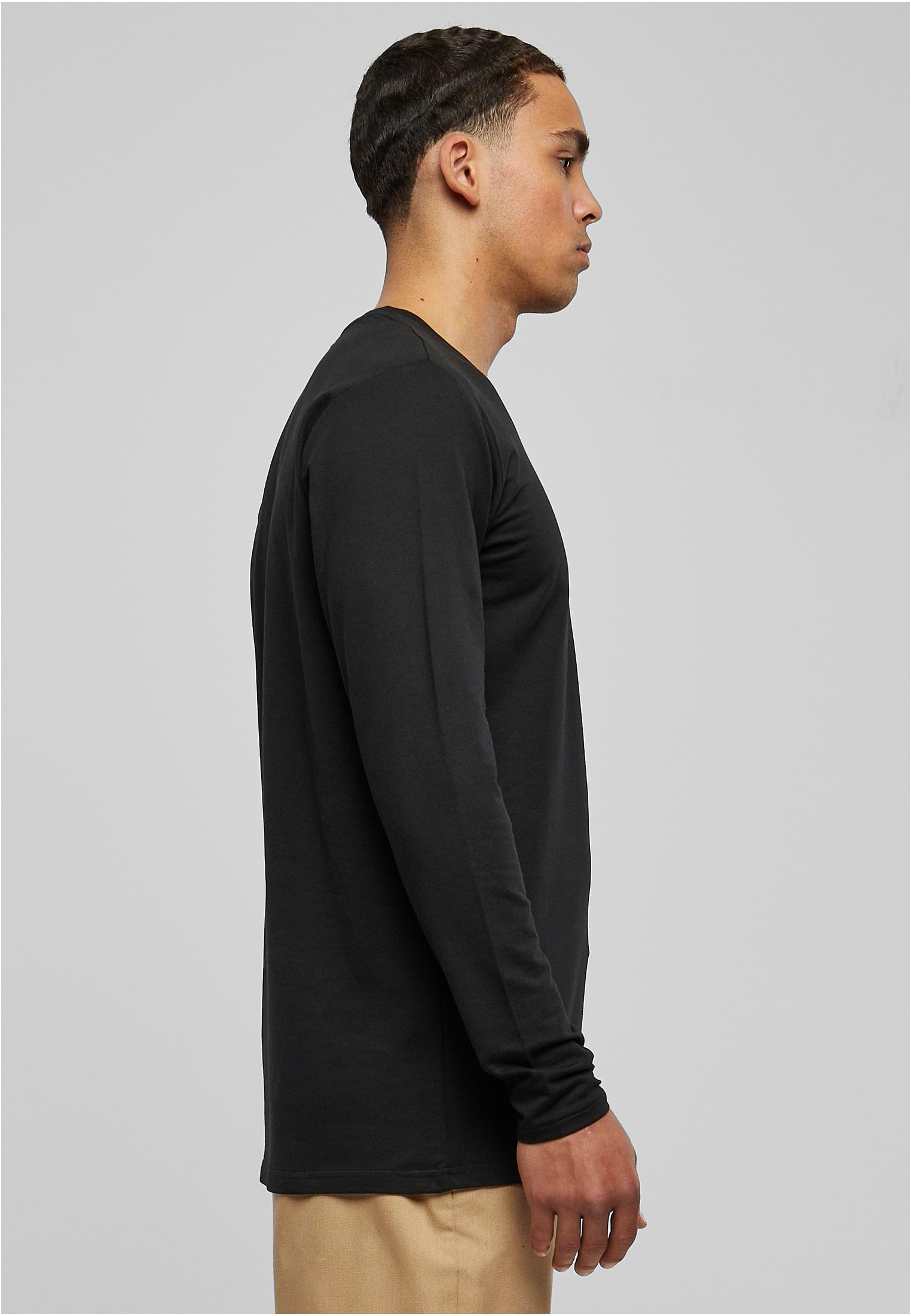 Stretch Terry Longsleeve | black