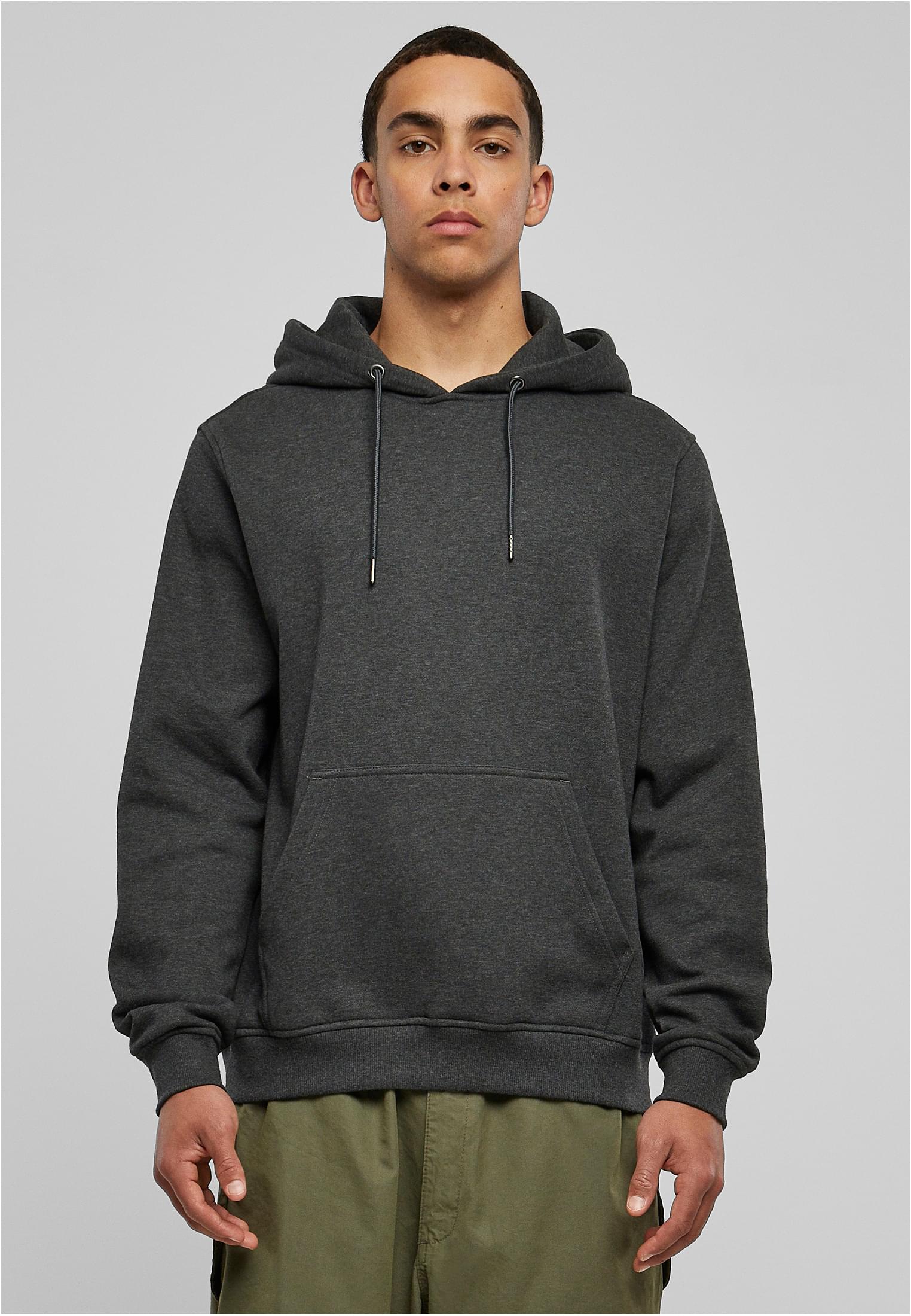 Basic Terry Hoody | charcoal