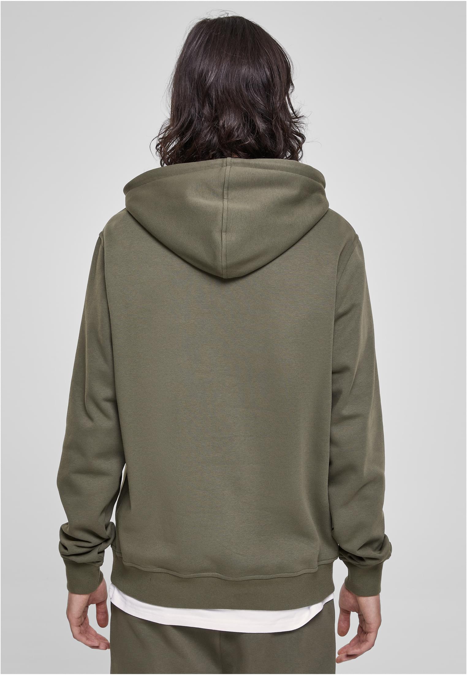 Basic Terry Hoody | olive