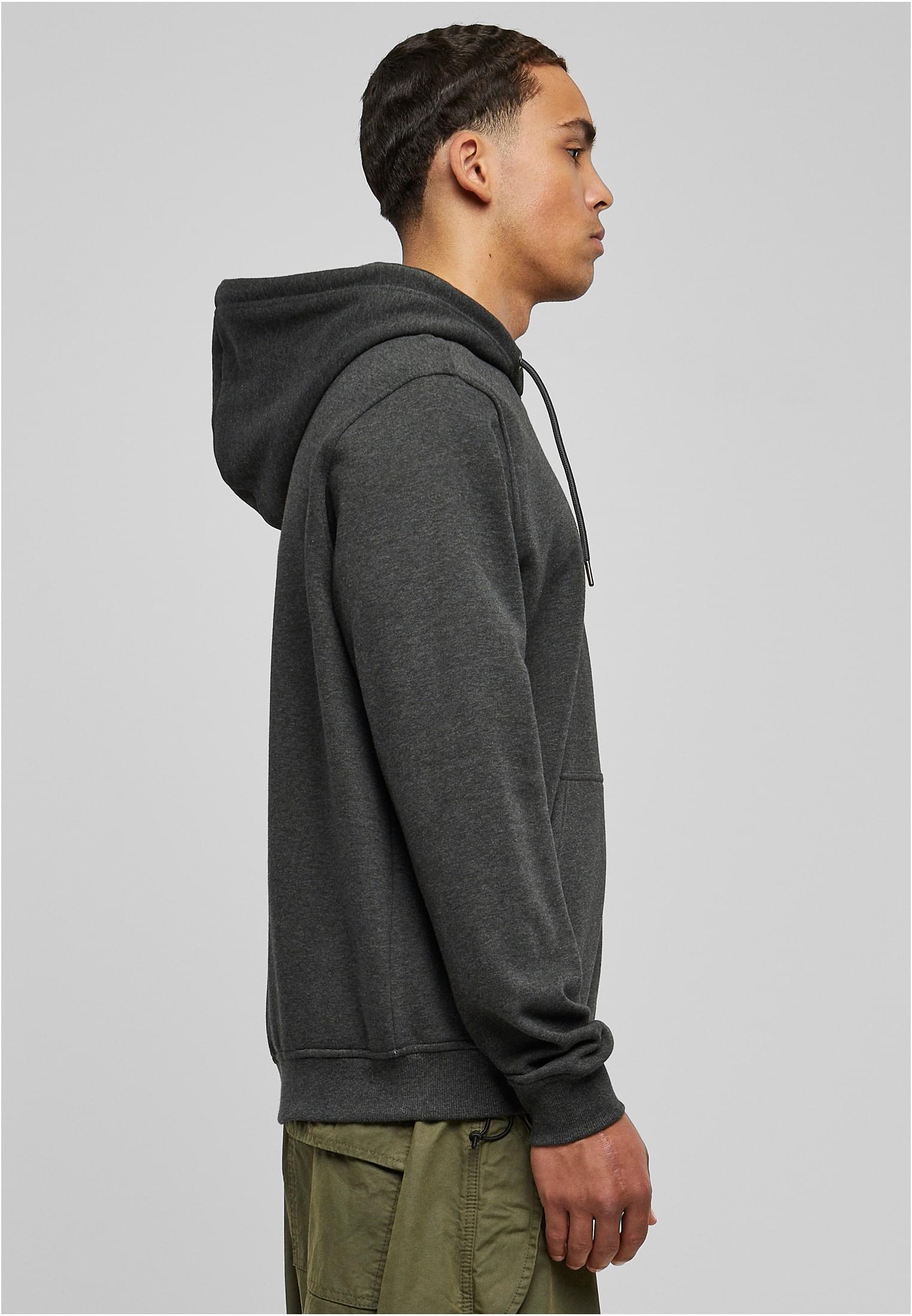 Basic Terry Hoody | charcoal