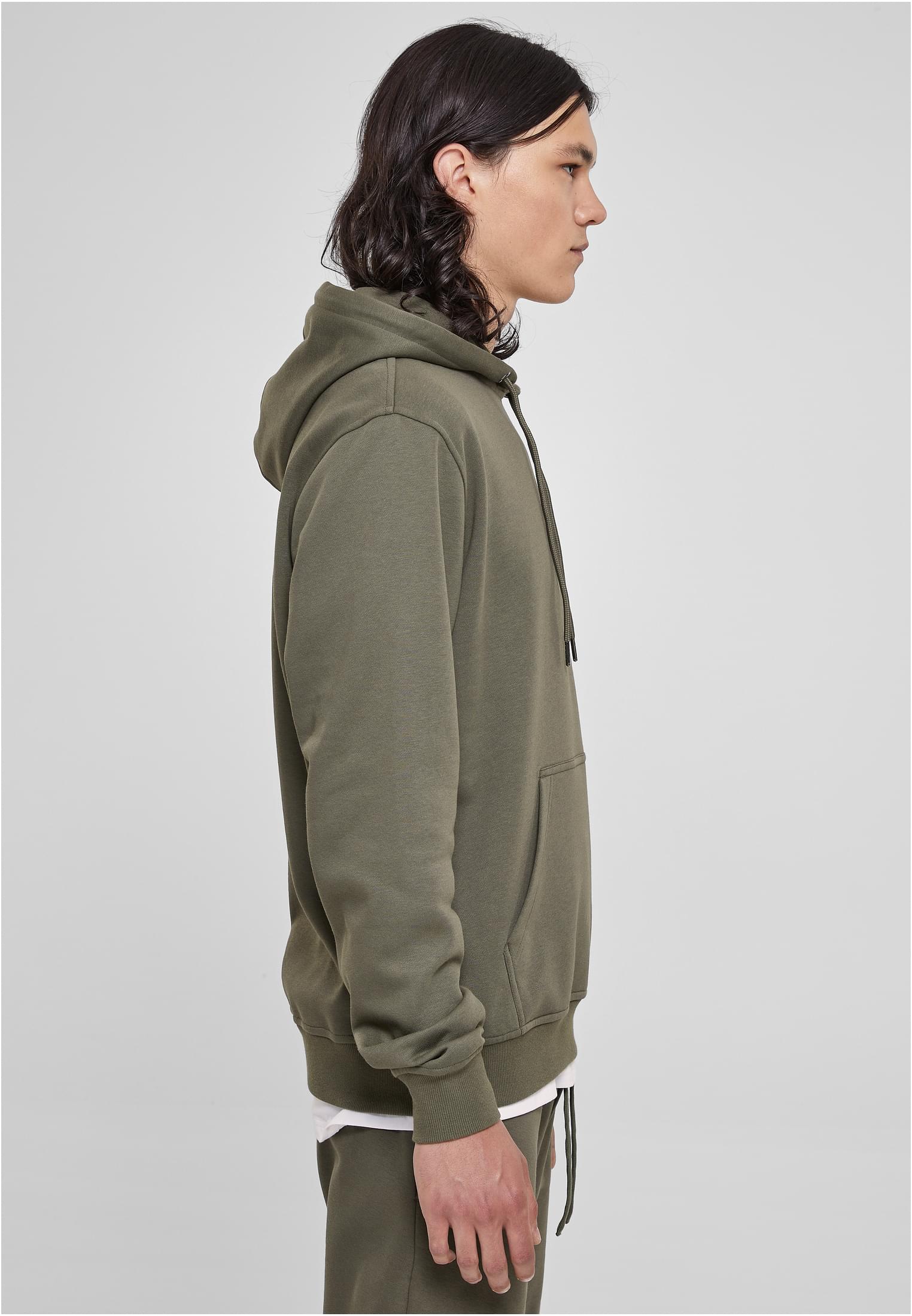 Basic Terry Hoody | olive