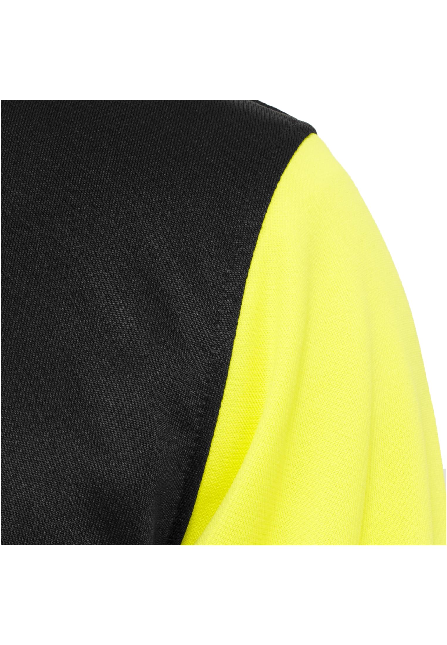 Neon College Jacket | blk/yel