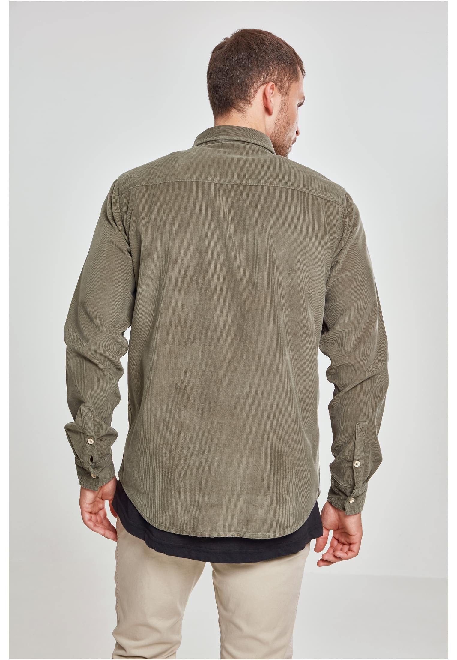 Corduroy Shirt | olive