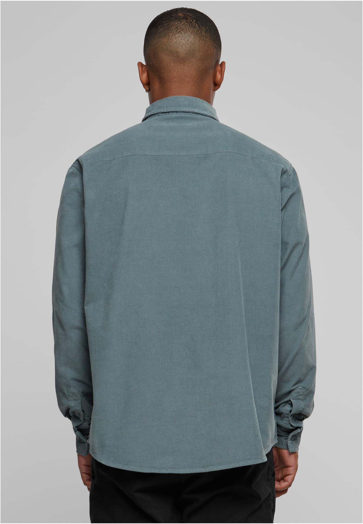 Corduroy Shirt | dustyblue