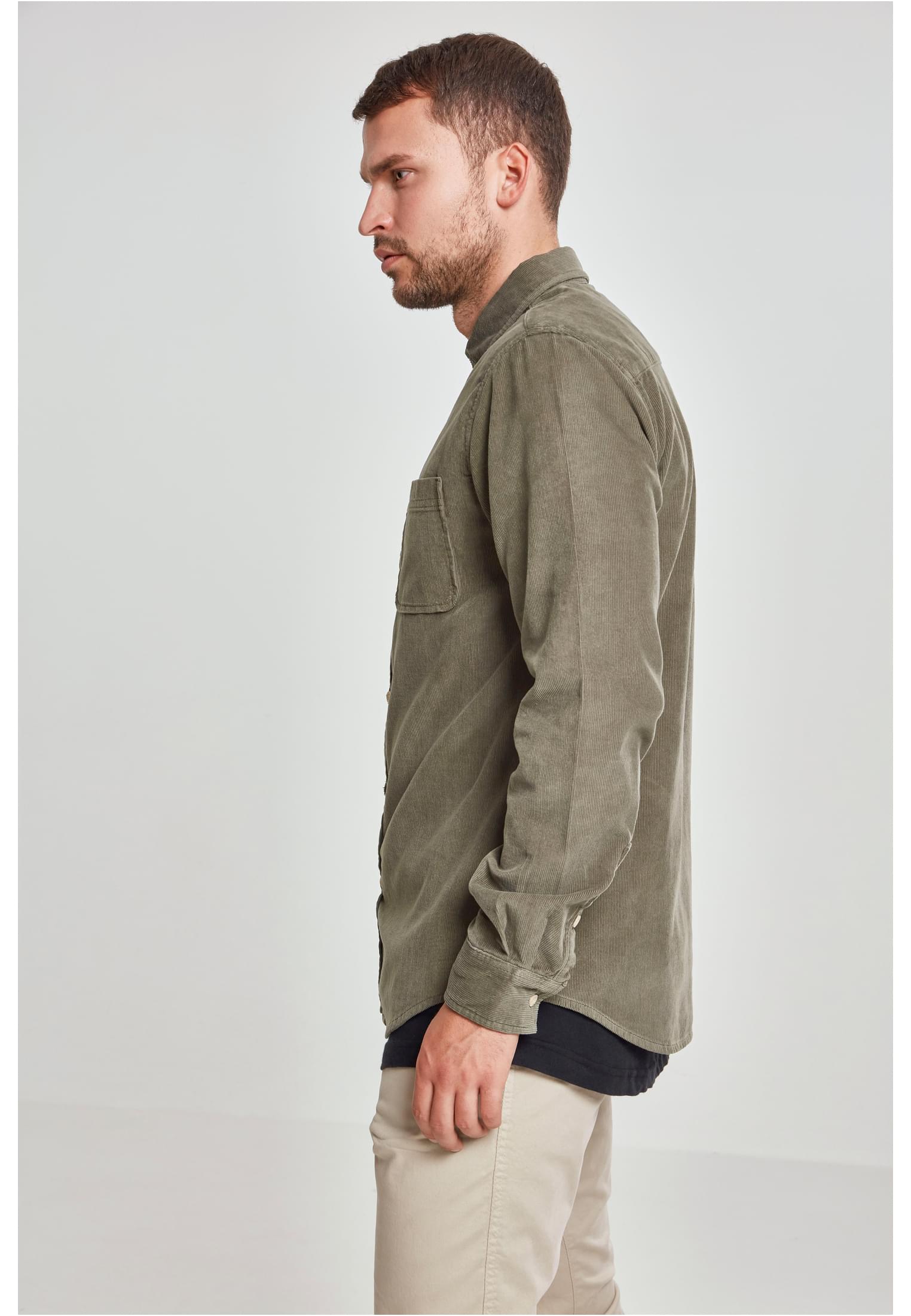 Corduroy Shirt | olive