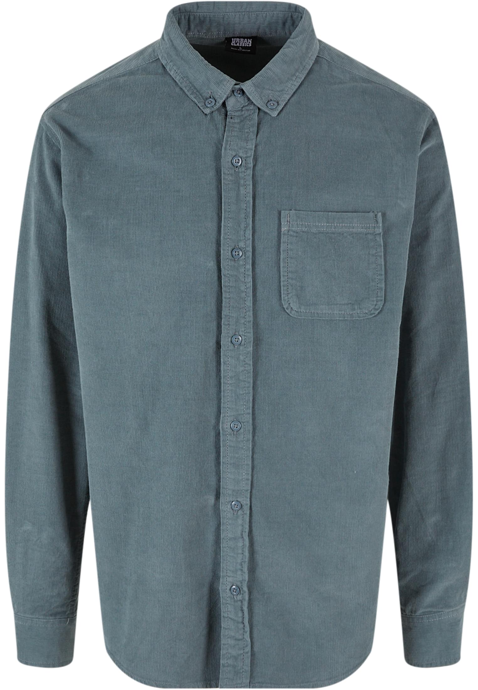 Corduroy Shirt | dustyblue