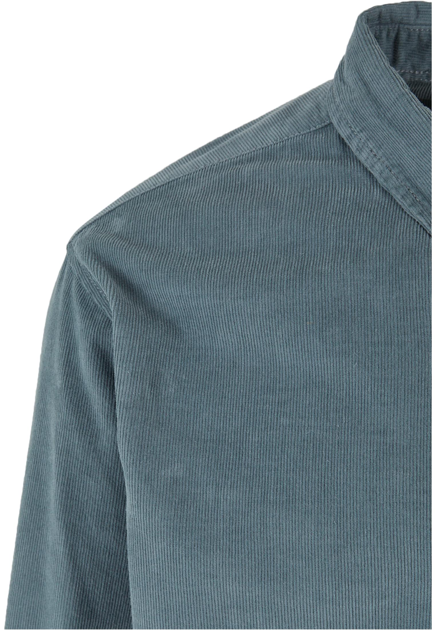 Corduroy Shirt | dustyblue