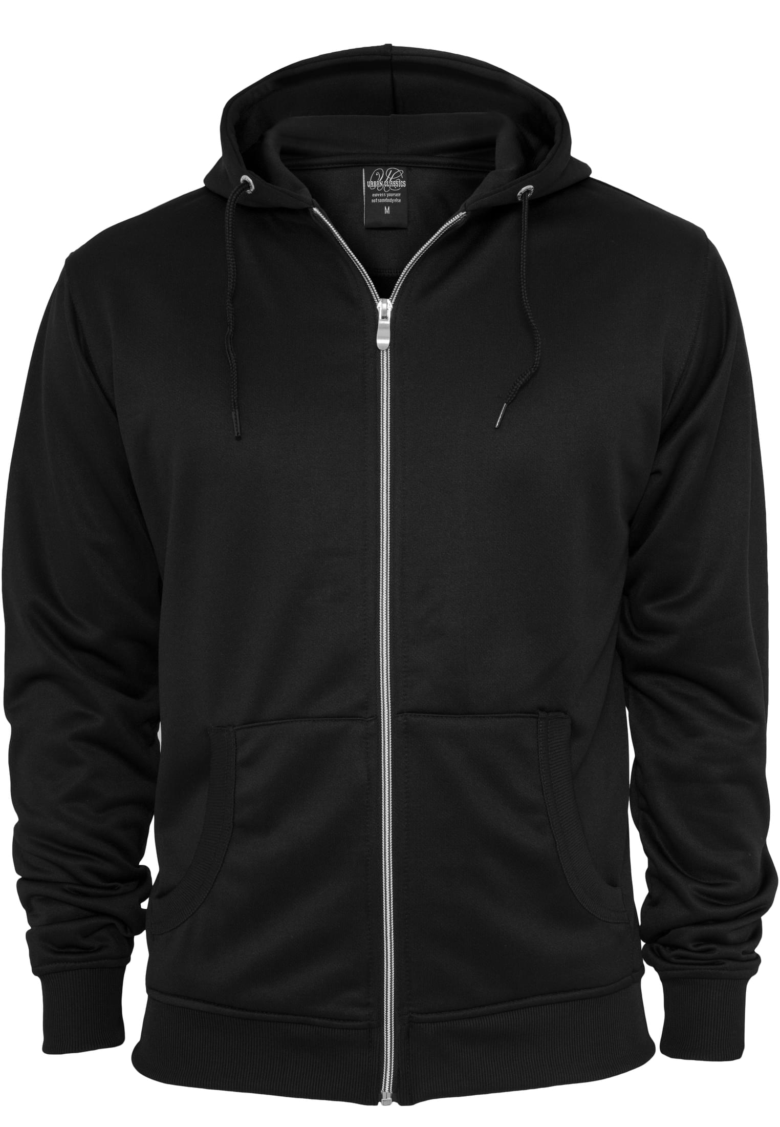 Neon Zip Hoody | black