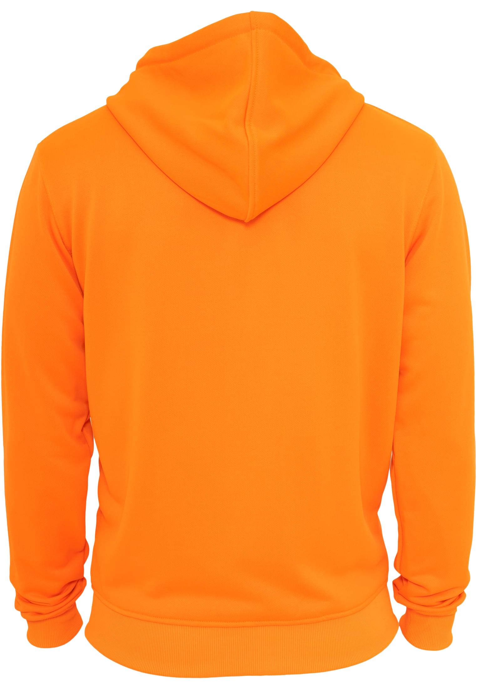 Neon Zip Hoody | orange