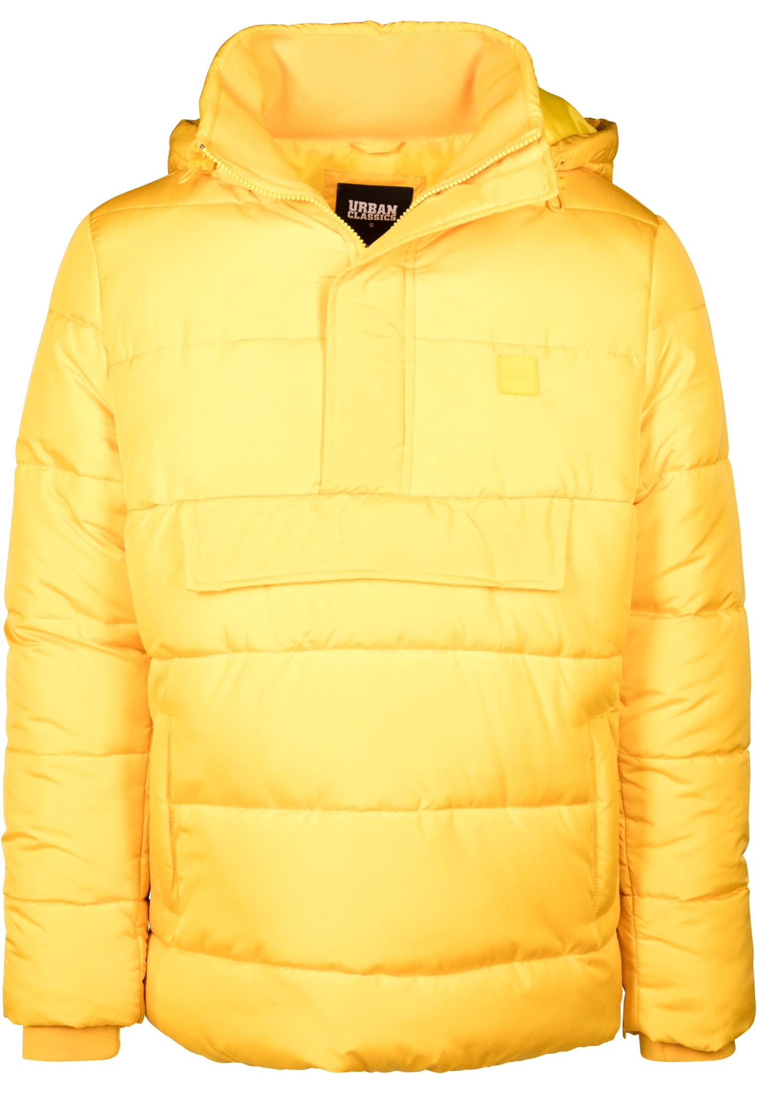 Pull Over Puffer Jacket | chrome yellow