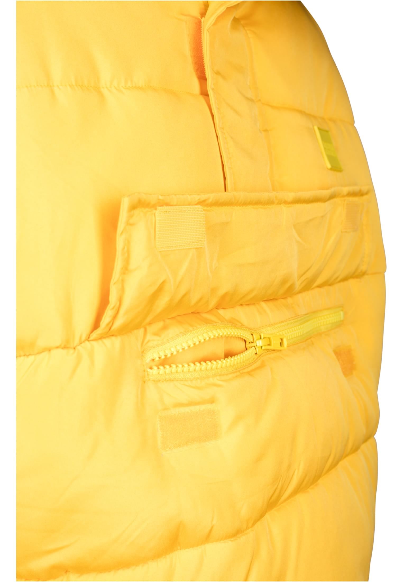 Pull Over Puffer Jacket | chrome yellow