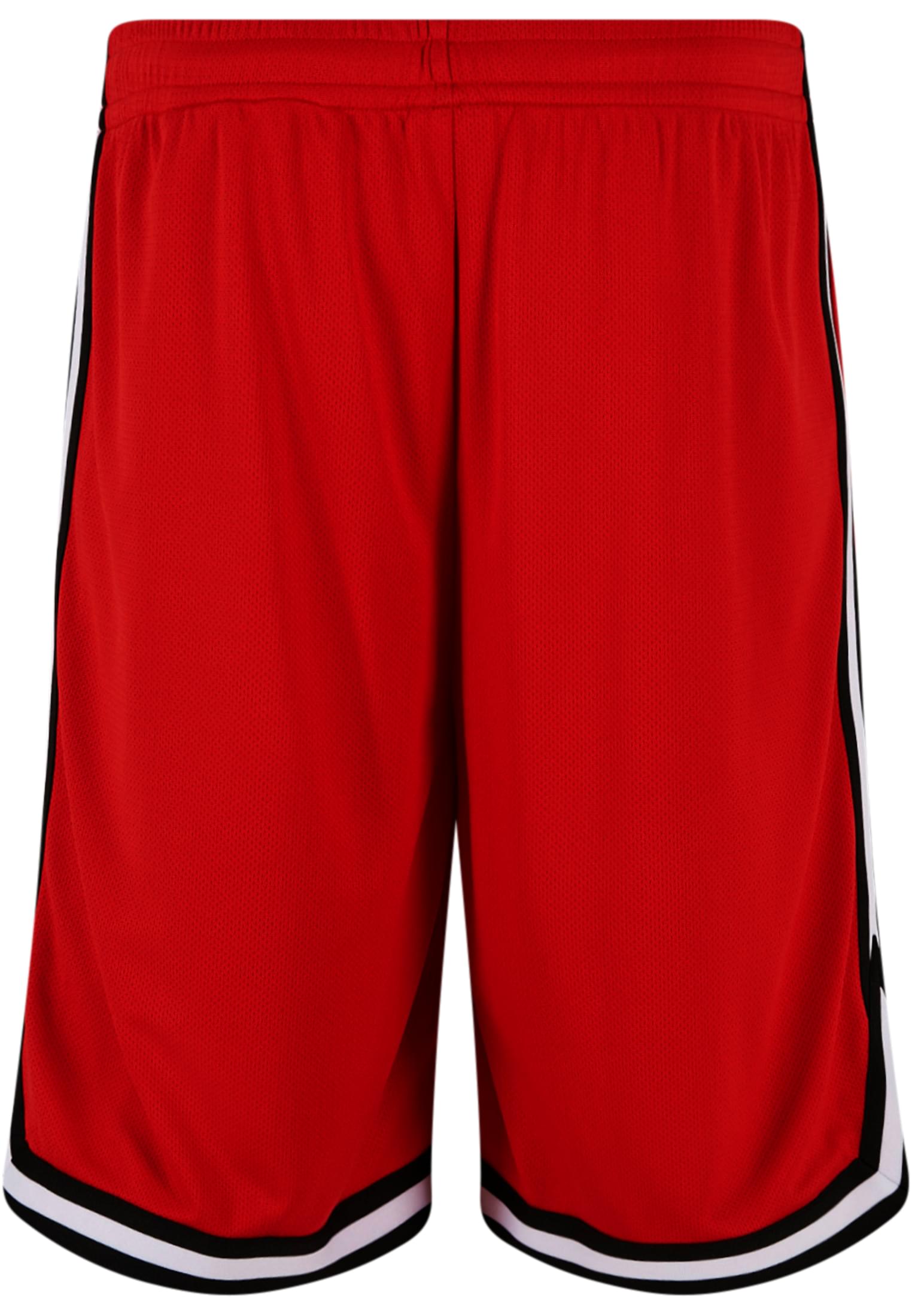 Stripes Mesh Shorts | cityred/black/white