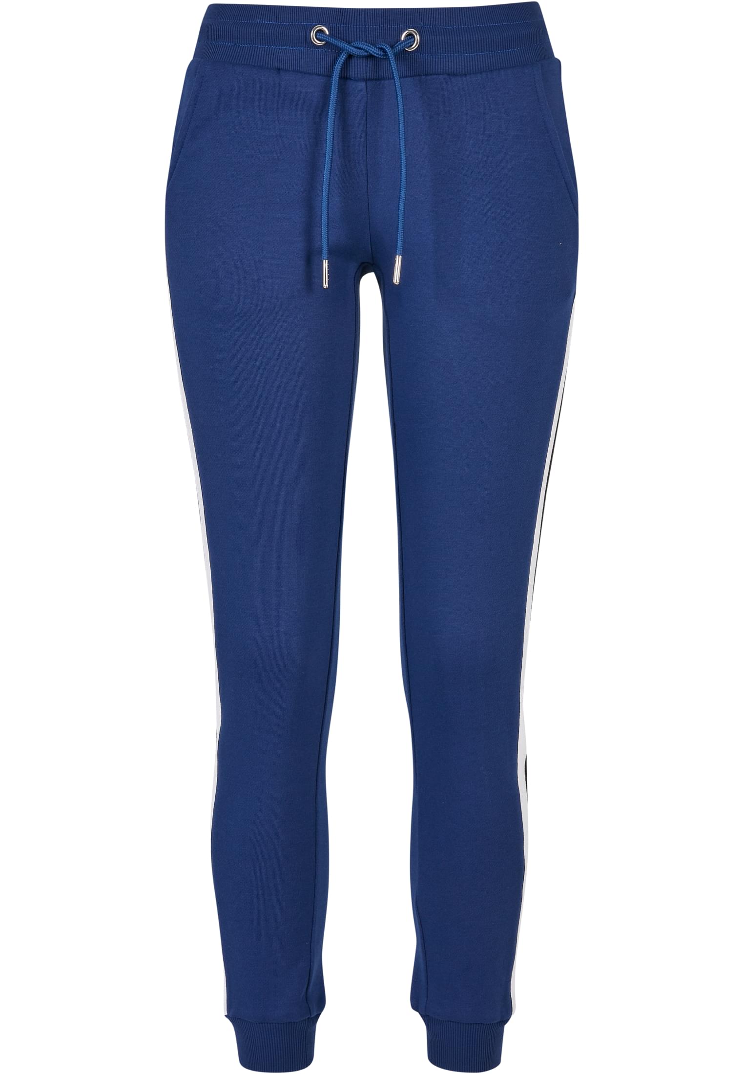 Ladies College Contrast Sweatpants | spaceblue/white/black