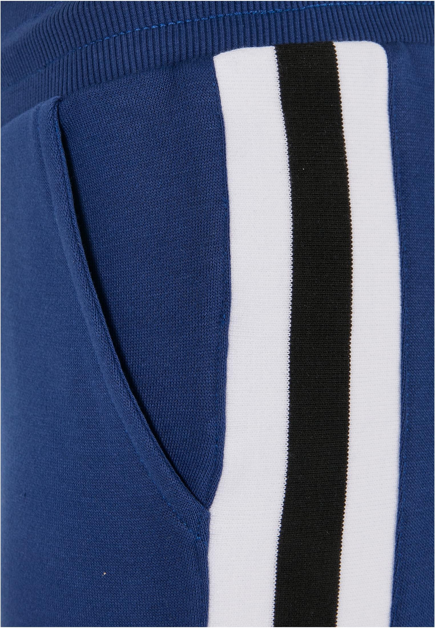 Ladies College Contrast Sweatpants | spaceblue/white/black