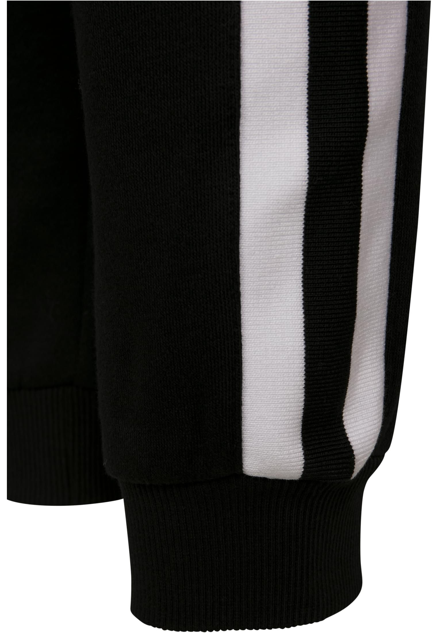 Ladies College Contrast Sweatpants | black/white/black