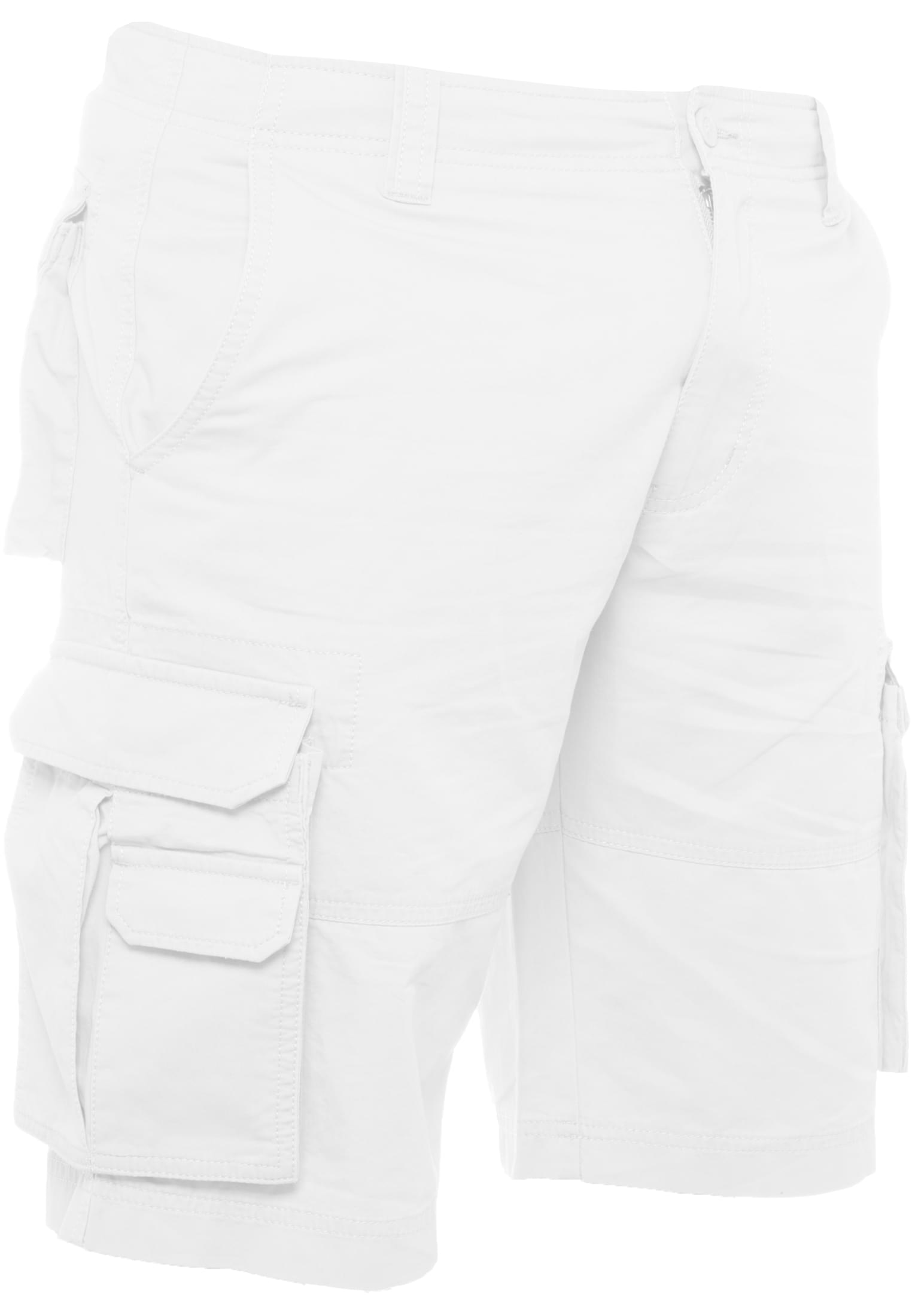 Combat Cargo Shorts | white