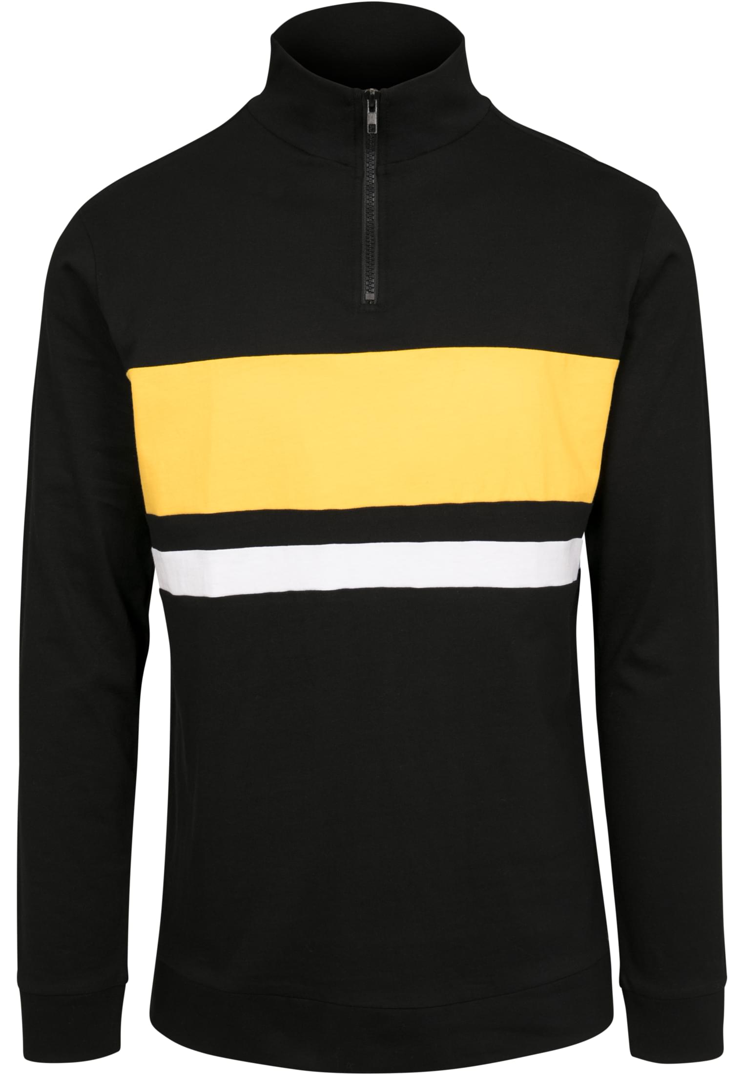 3-Tone Longsleeve | blk/chromeyellow/wht