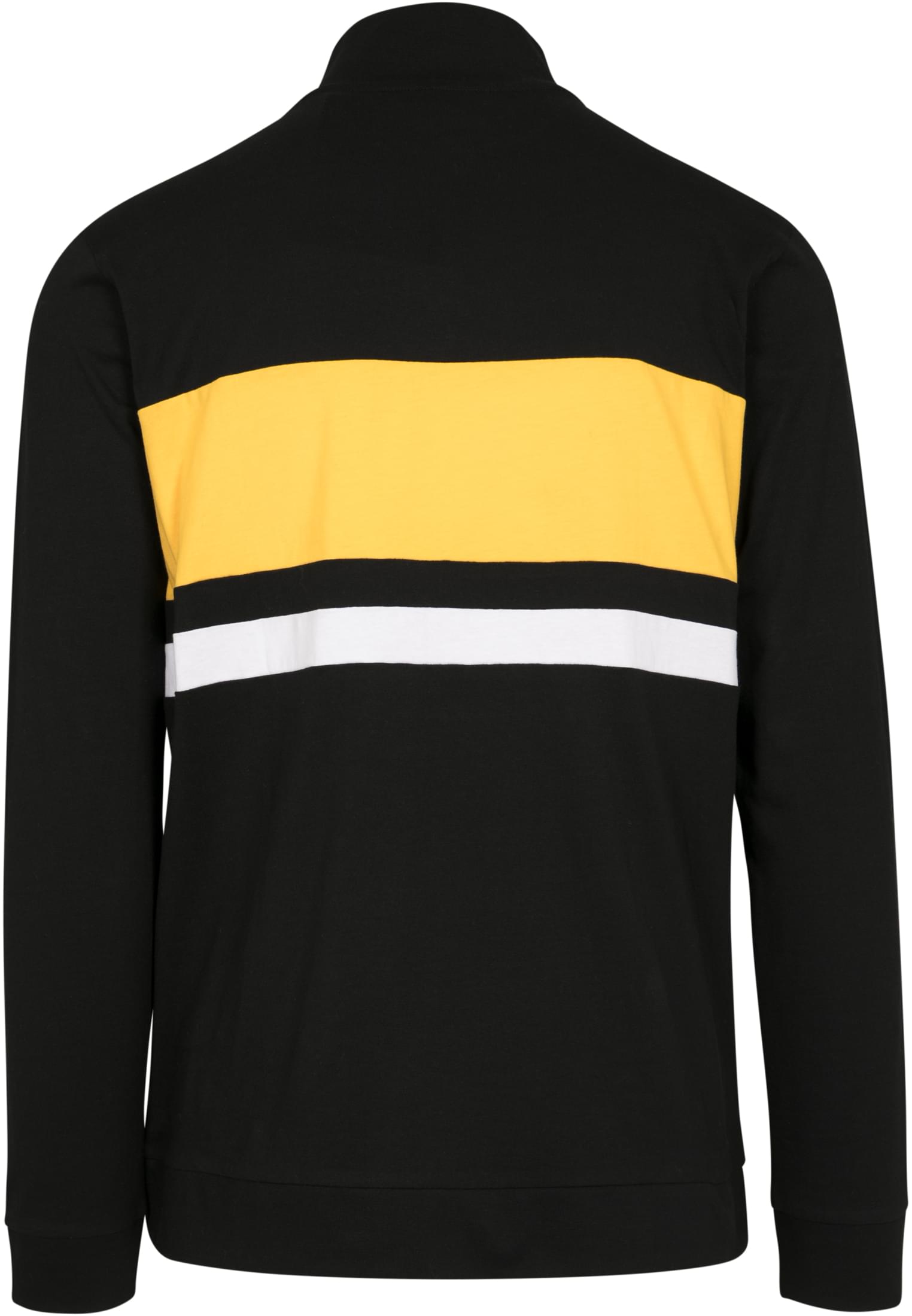 3-Tone Longsleeve | blk/chromeyellow/wht