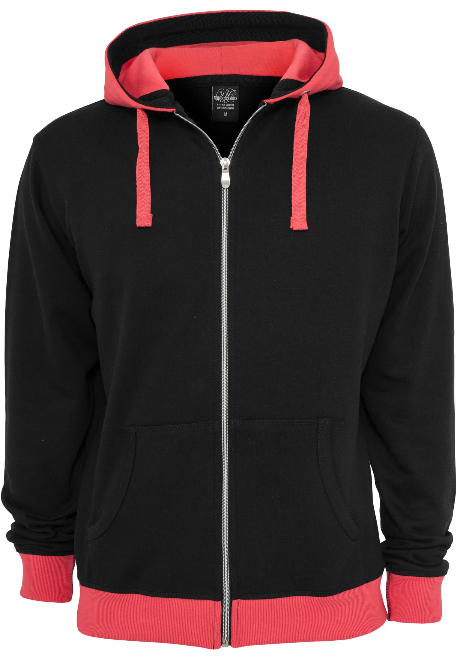 Light Fleece Zip Hoody | blk/inf